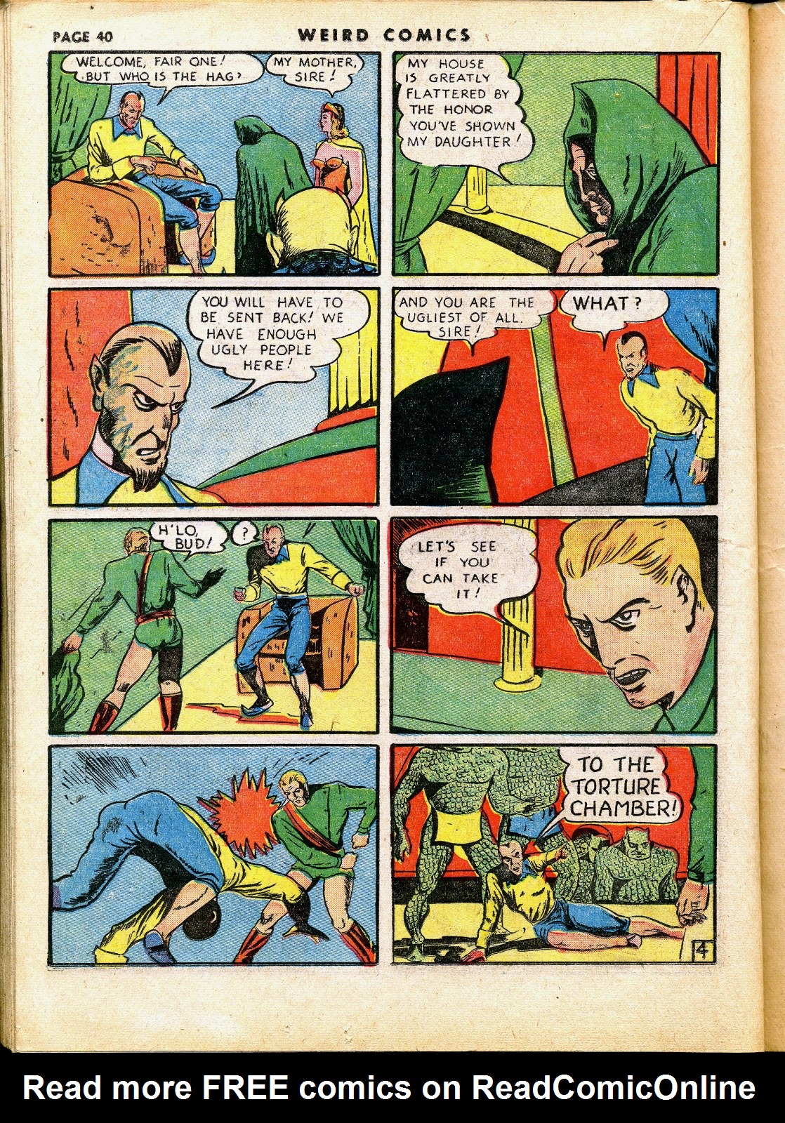 Read online Weird Comics comic -  Issue #7 - 42