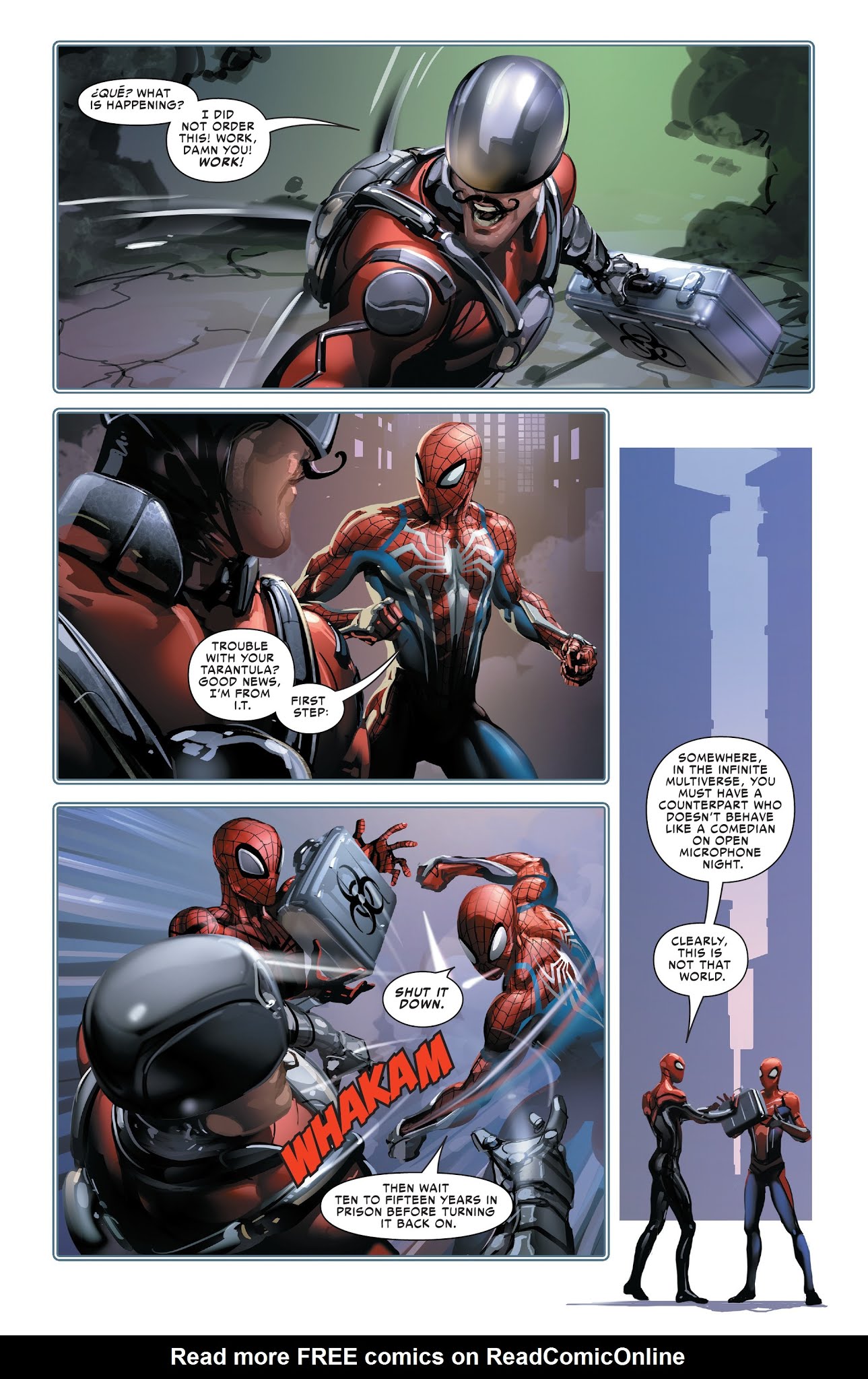 Read online Spider-Geddon comic -  Issue #0 - 18