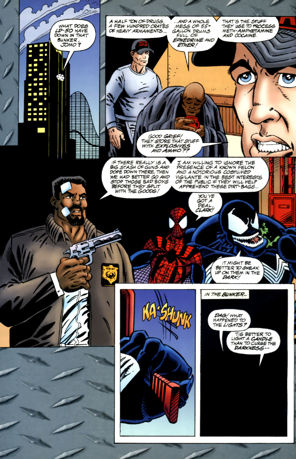 Read online Venom: Along Came a Spider comic -  Issue #4 - 19