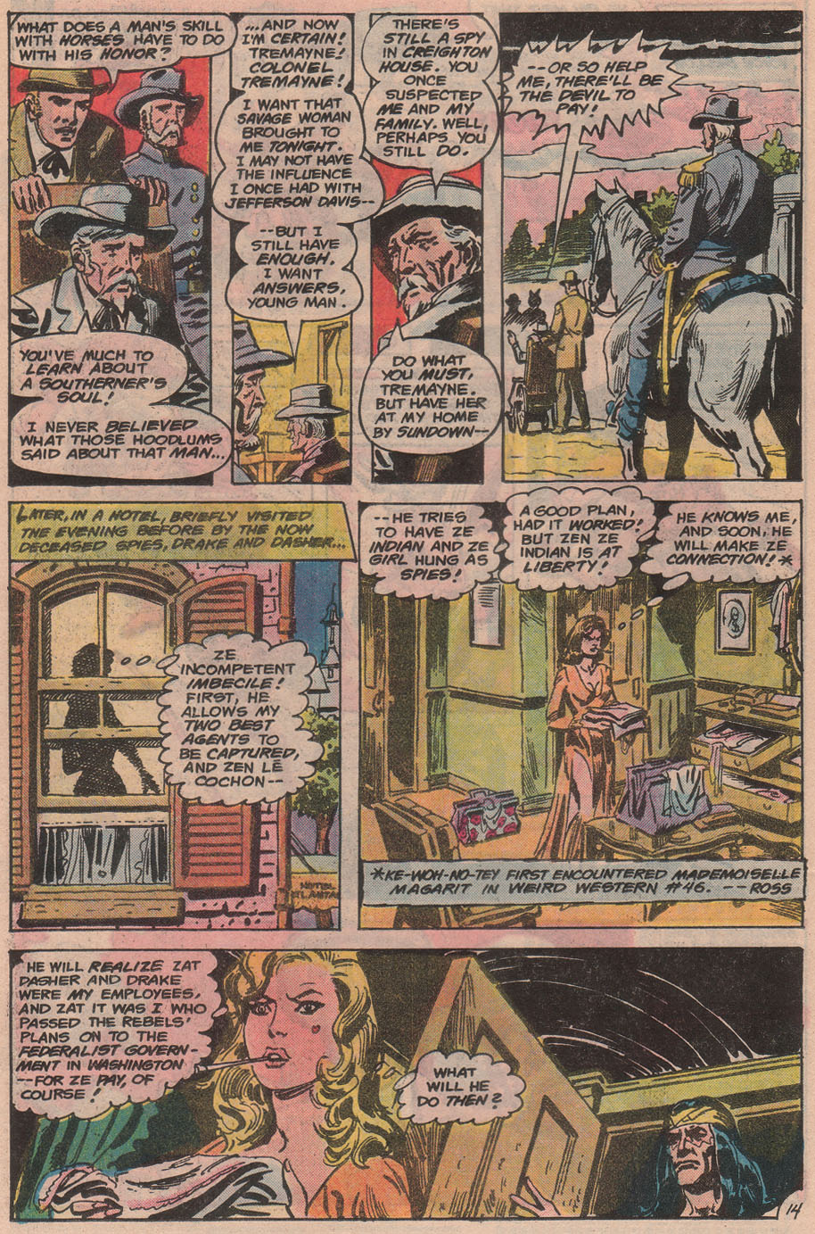 Read online Weird Western Tales (1972) comic -  Issue #51 - 26