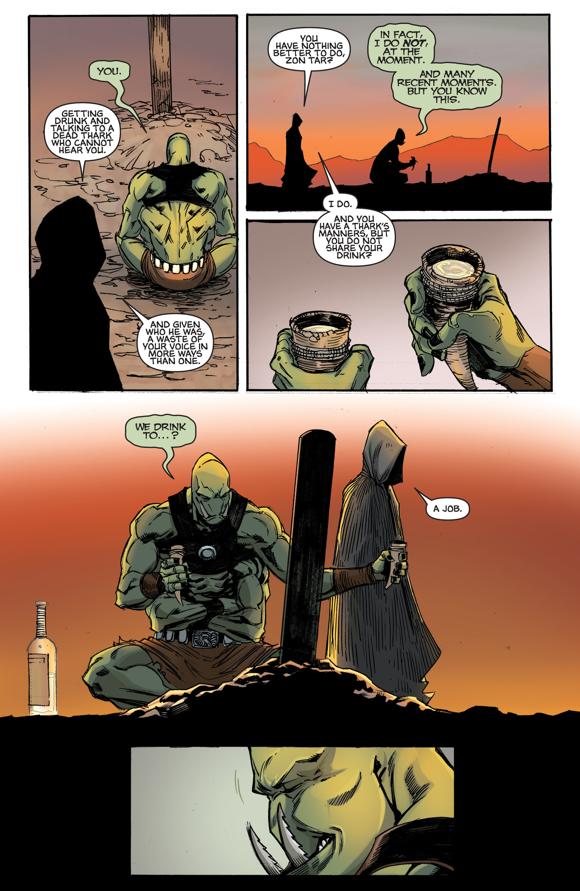 Read online Dejah Thoris and the Green Men of Mars comic -  Issue #9 - 17