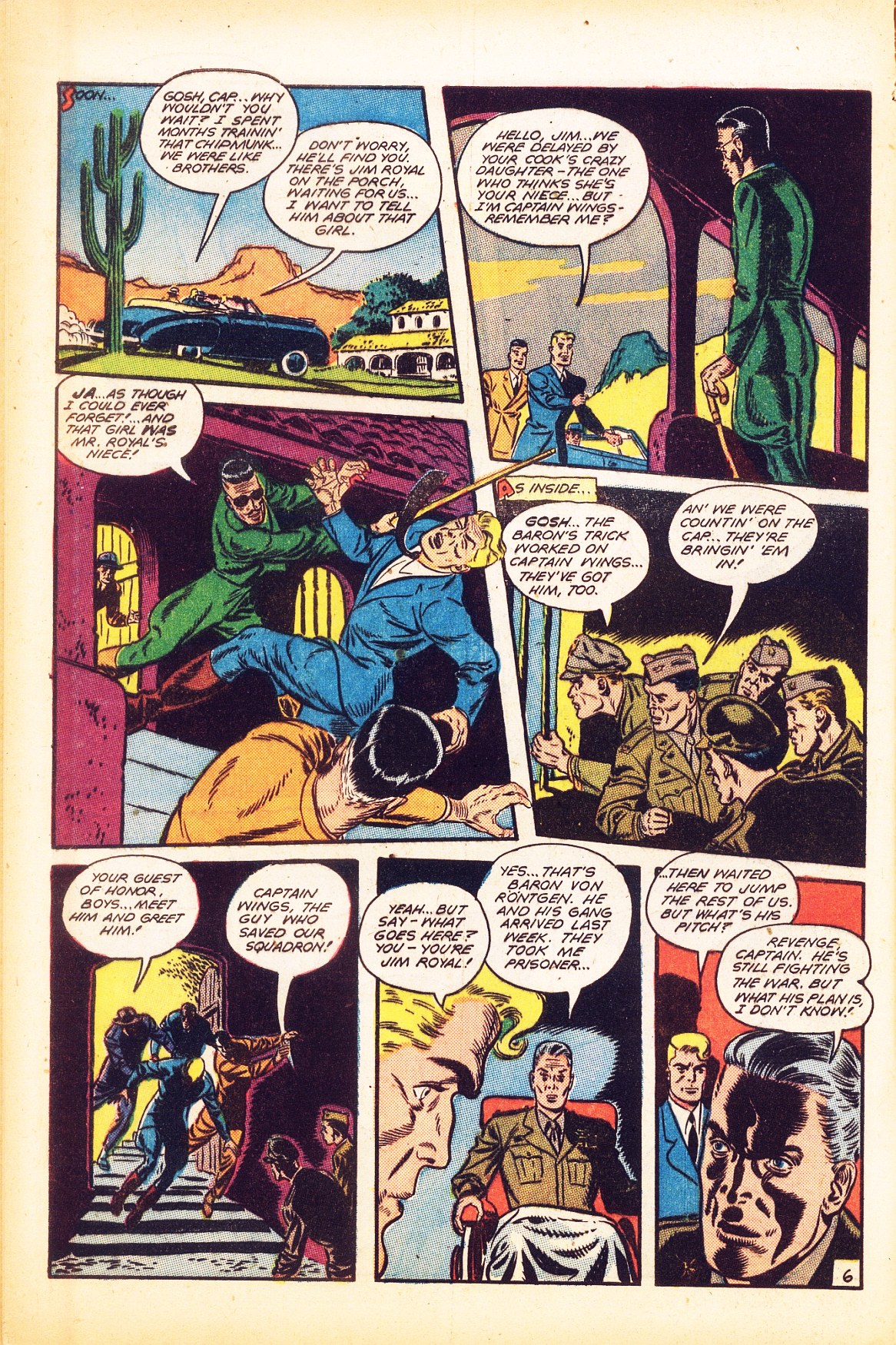 Read online Wings Comics comic -  Issue #95 - 8