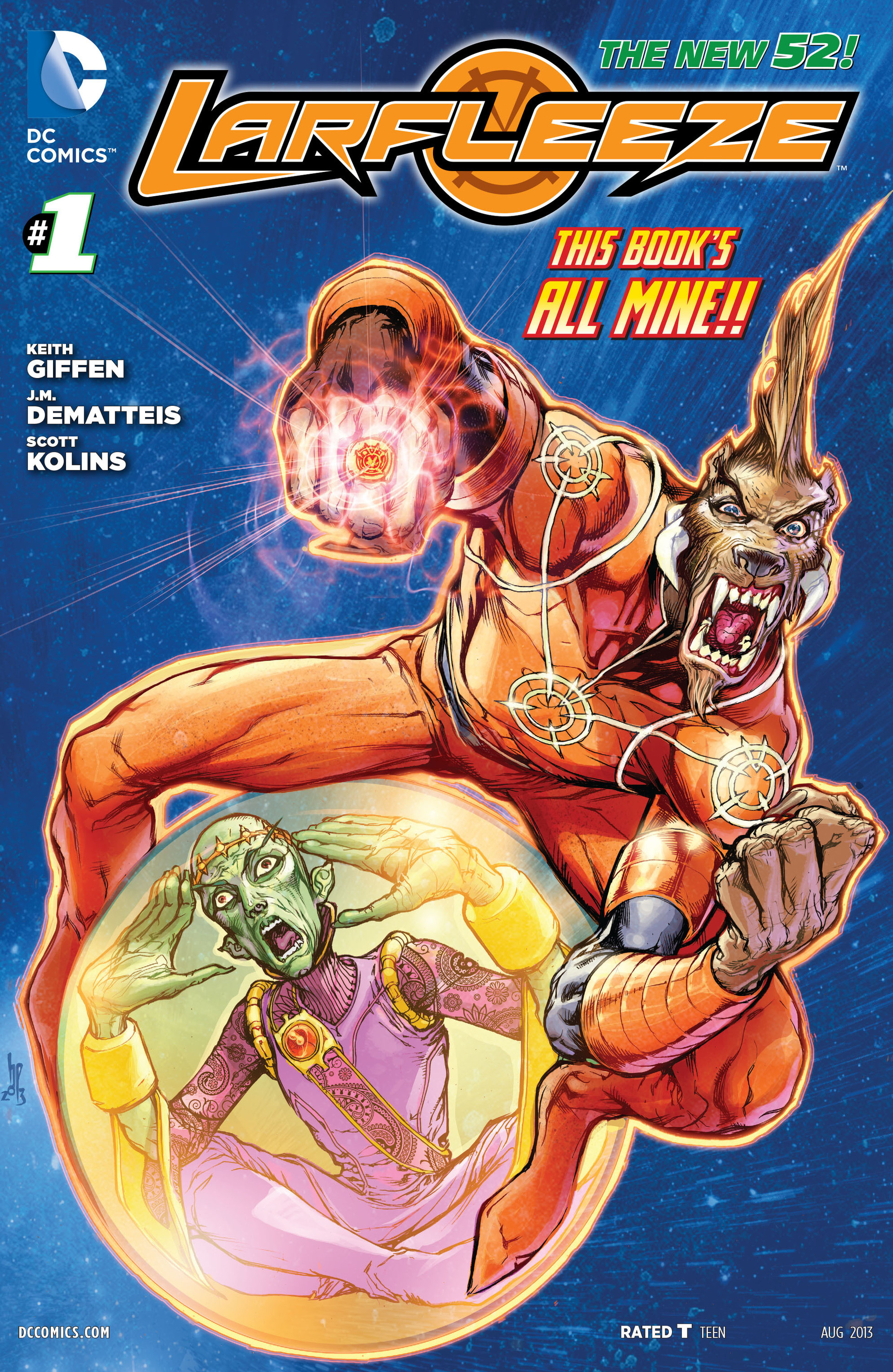 Read online Larfleeze comic -  Issue #1 - 1