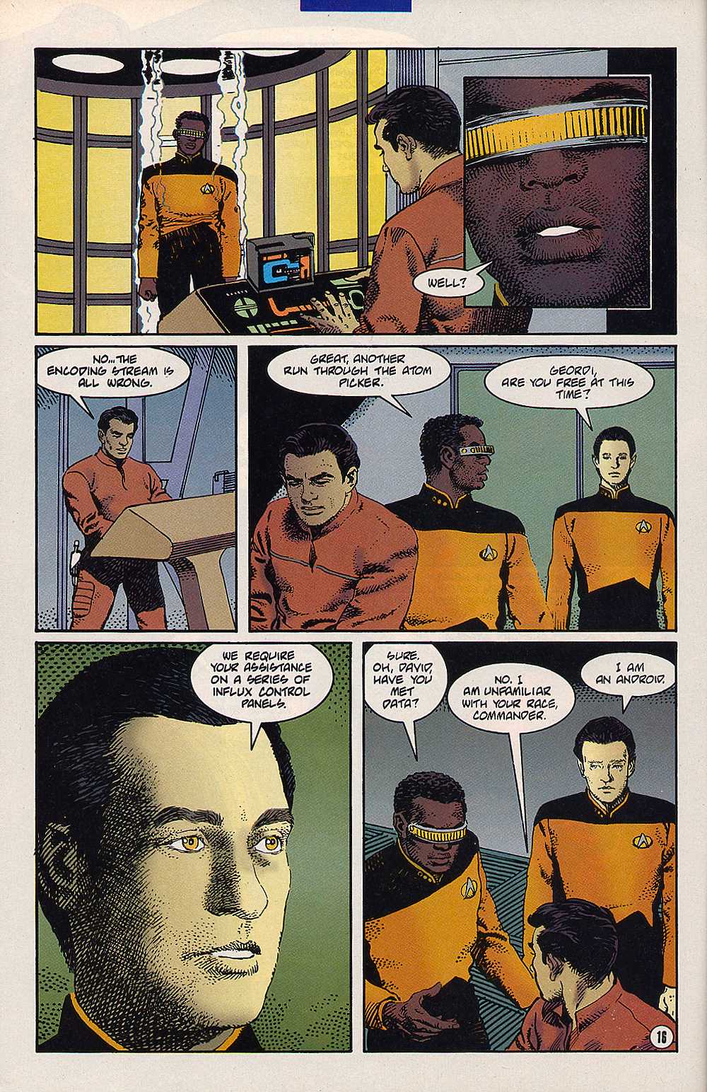 Read online Star Trek: The Next Generation (1989) comic -  Issue # _Special 3 - 17