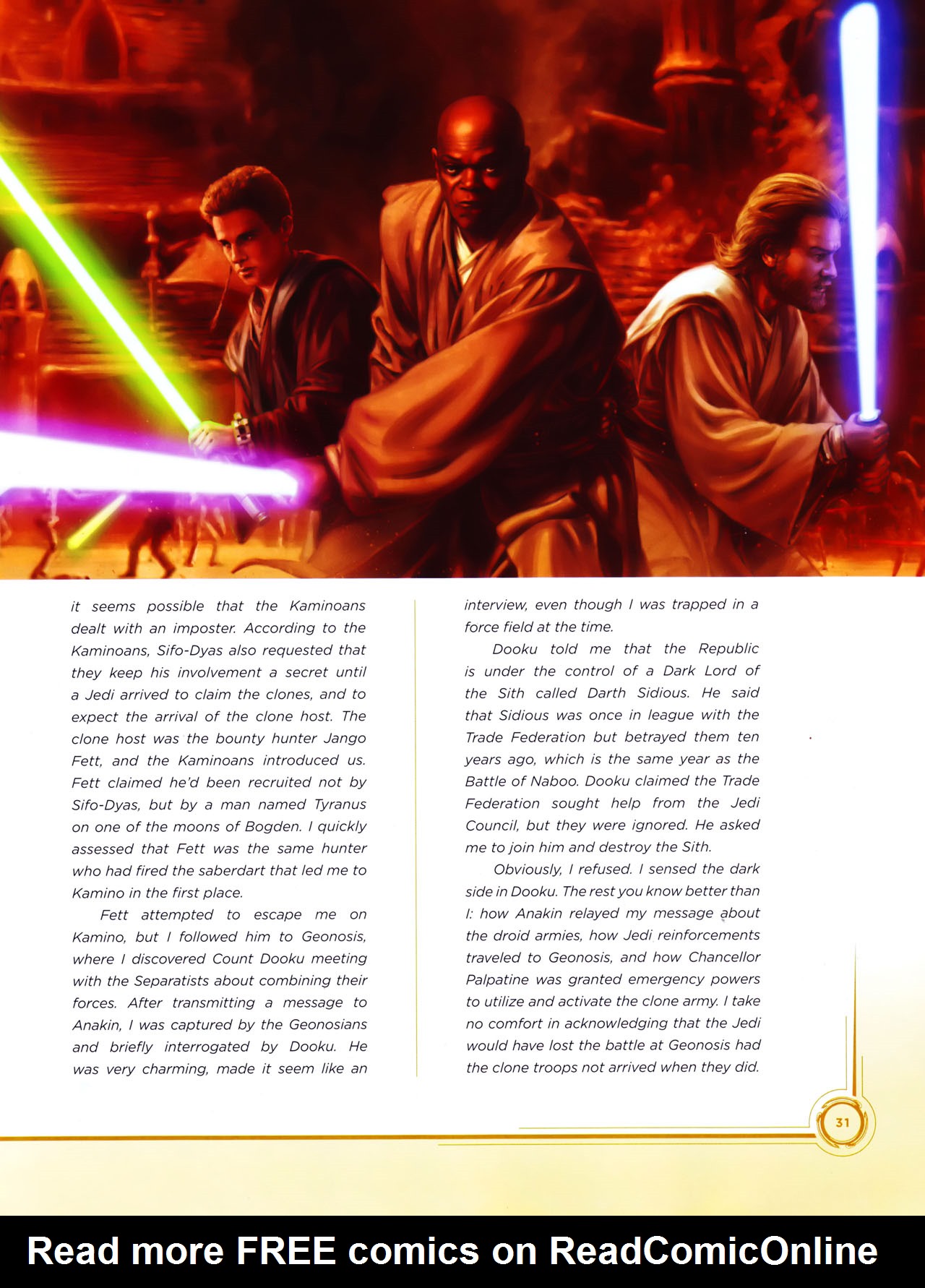 Read online Star Wars: Jedi vs. Sith - The Essential Guide To The Force comic -  Issue # TPB (Part 1) - 51