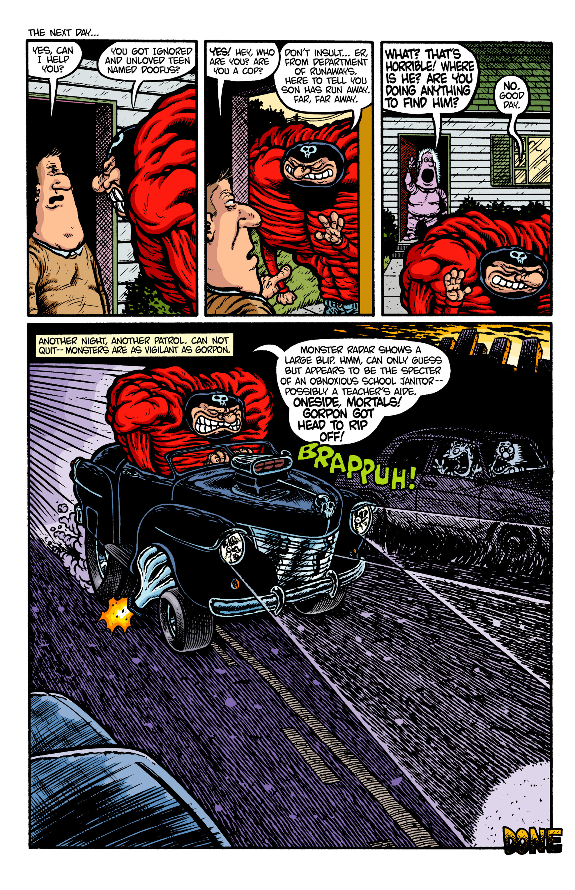 Read online Doctor Gorpon comic -  Issue #3 - 26