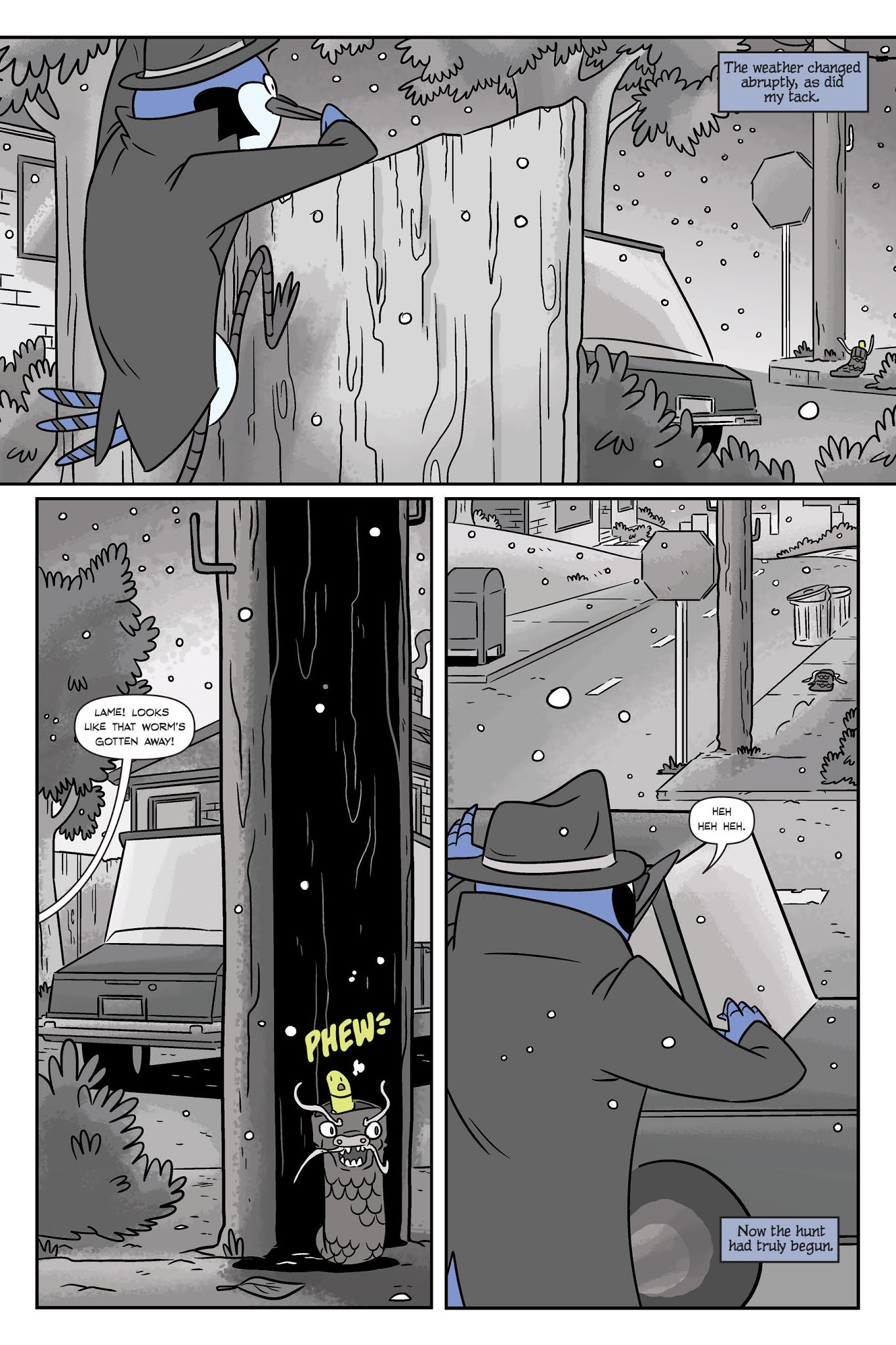 Read online Regular Show: Noir Means Noir, Buddy comic -  Issue # TPB (Part 1) - 43
