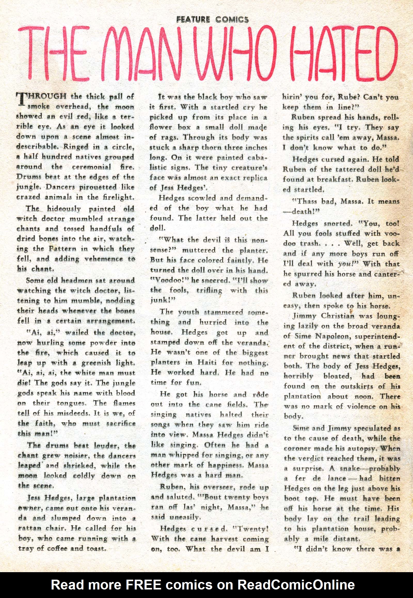 Read online Feature Comics comic -  Issue #95 - 42