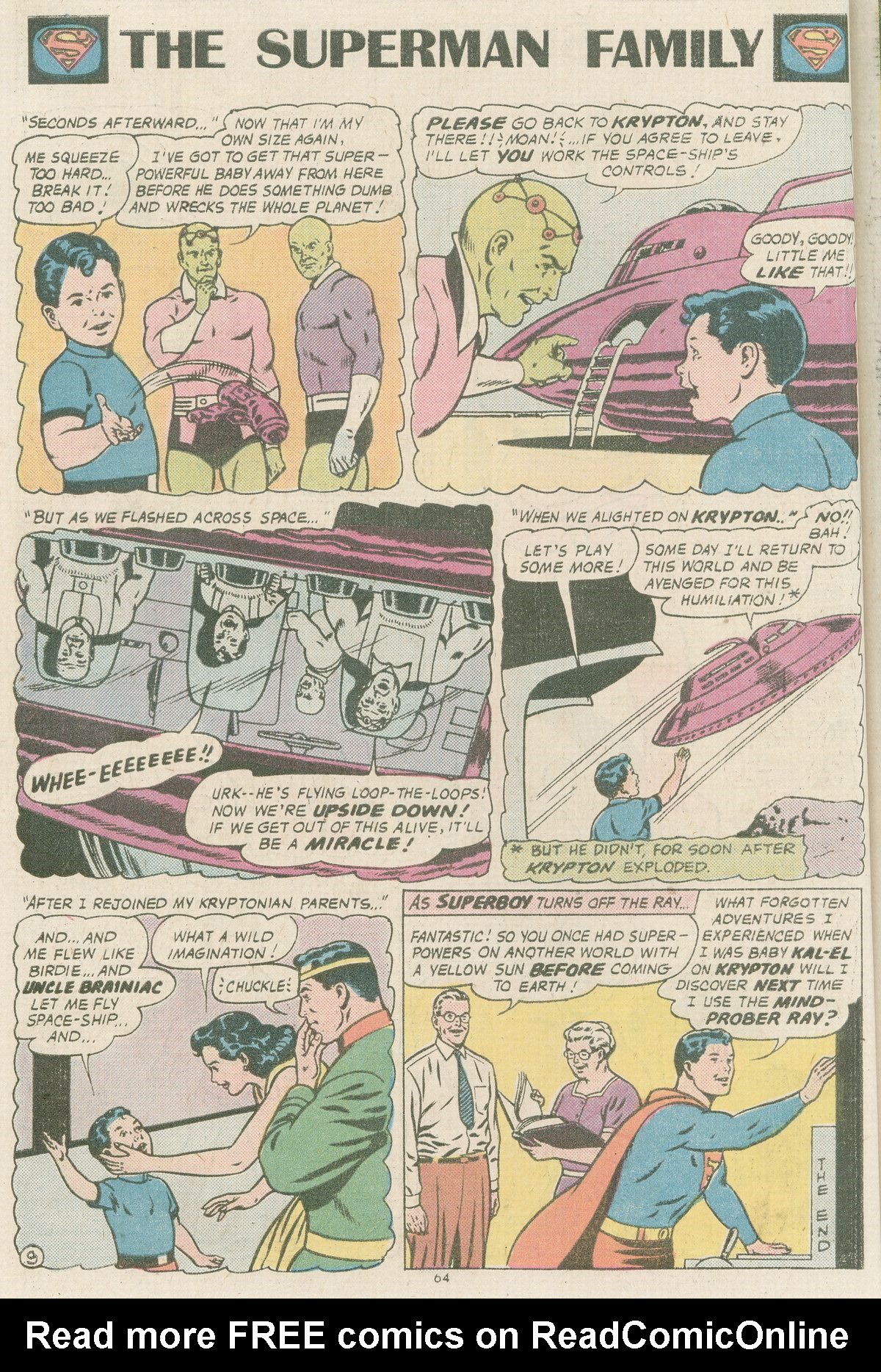 Read online The Superman Family comic -  Issue #167 - 64
