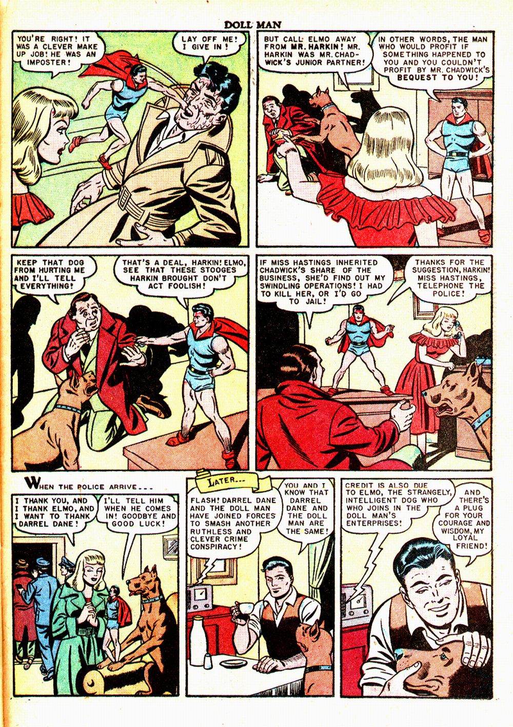 Read online Doll Man comic -  Issue #31 - 33