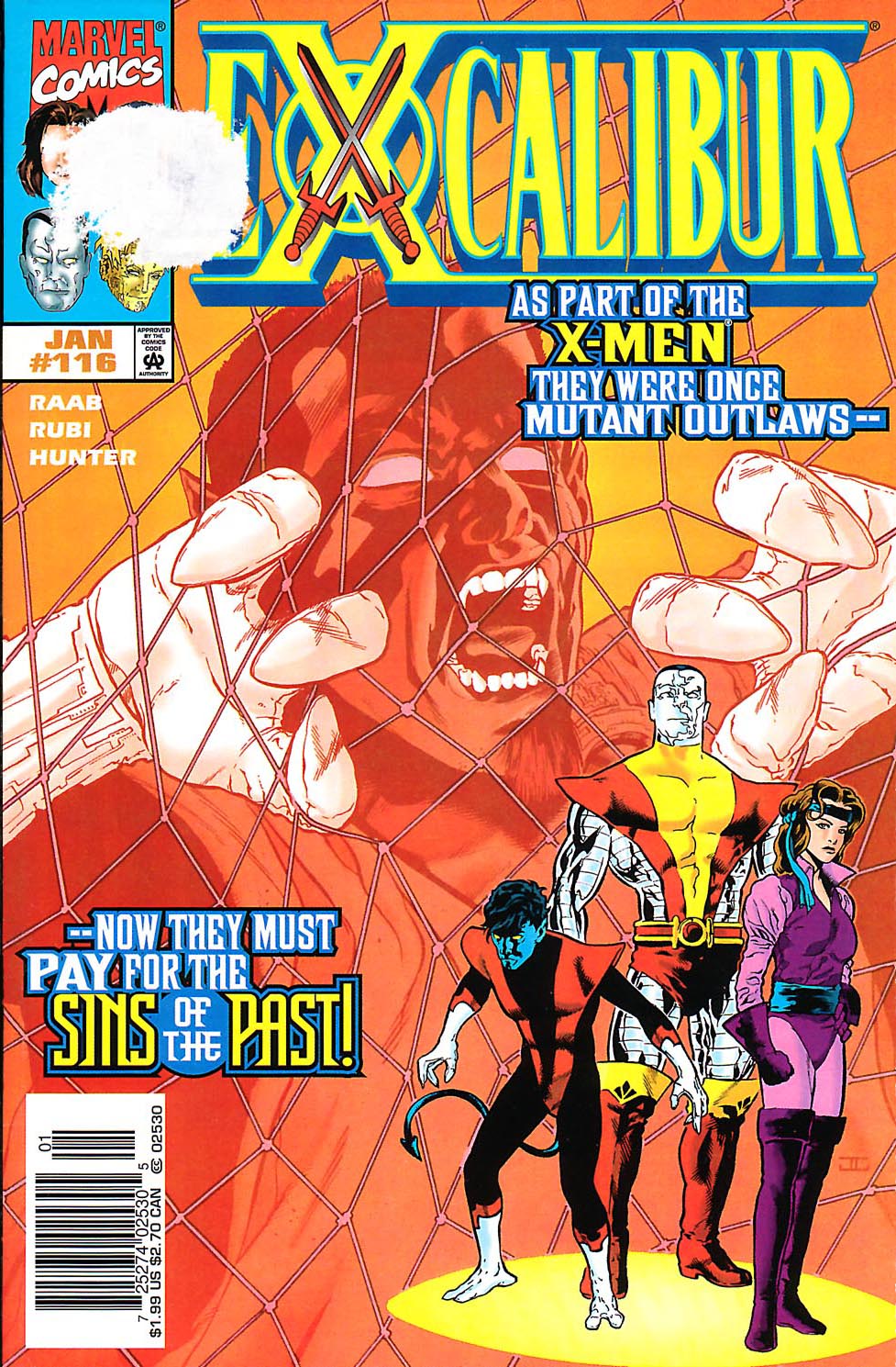Read online Excalibur (1988) comic -  Issue #116 - 1
