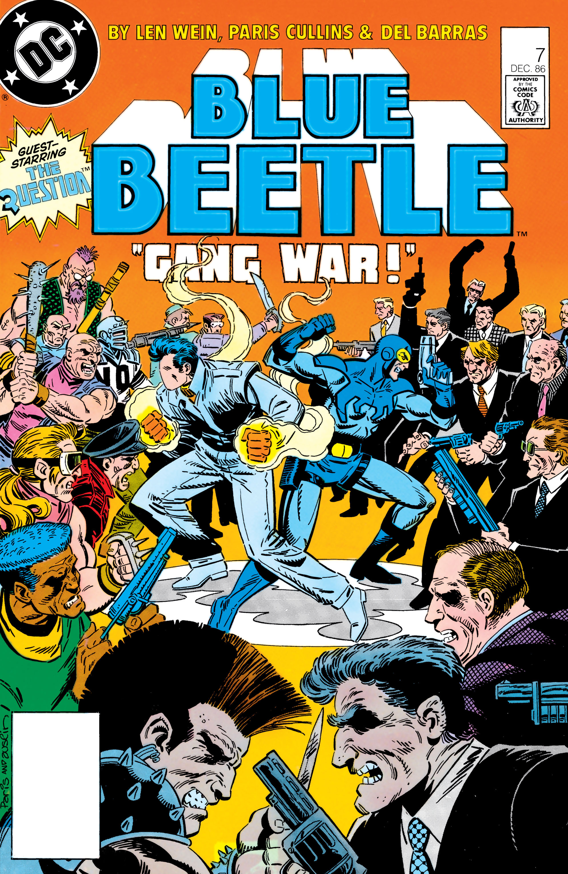 Read online Blue Beetle (1986) comic -  Issue #7 - 1