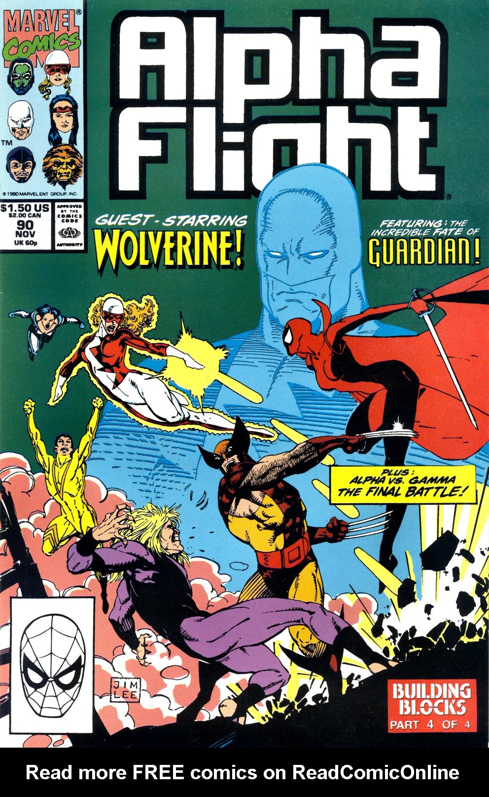 Read online Alpha Flight (1983) comic -  Issue #90 - 1