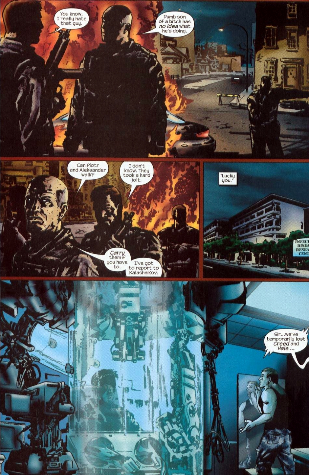 Read online Sabretooth: Mary Shelley Overdrive comic -  Issue #2 - 11