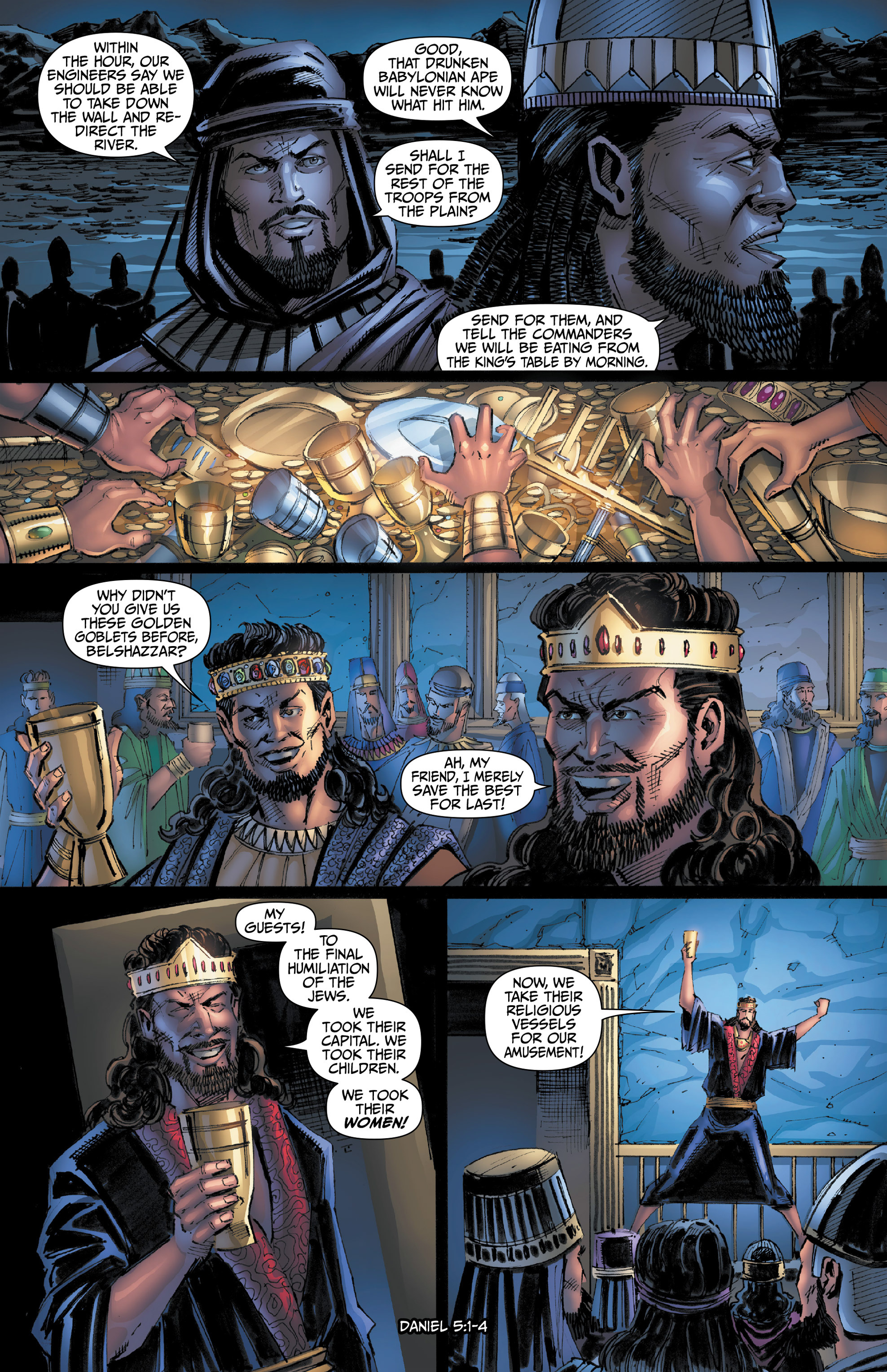 Read online The Kingstone Bible comic -  Issue #7 - 97
