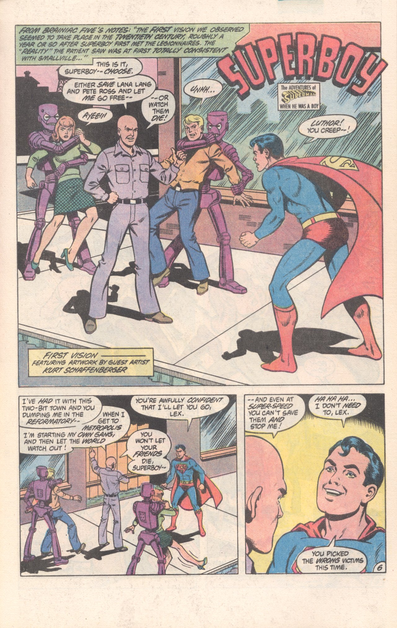 Read online Legion of Super-Heroes (1980) comic -  Issue #300 - 7