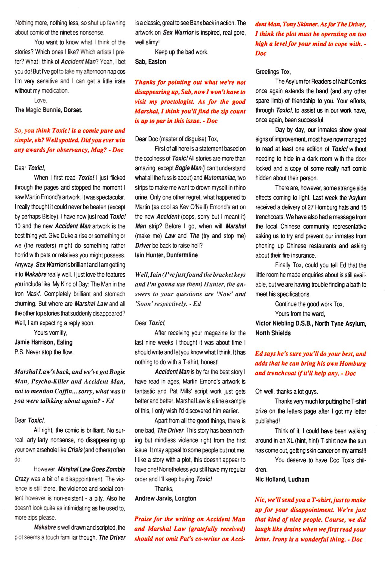 Read online Toxic! comic -  Issue #14 - 35