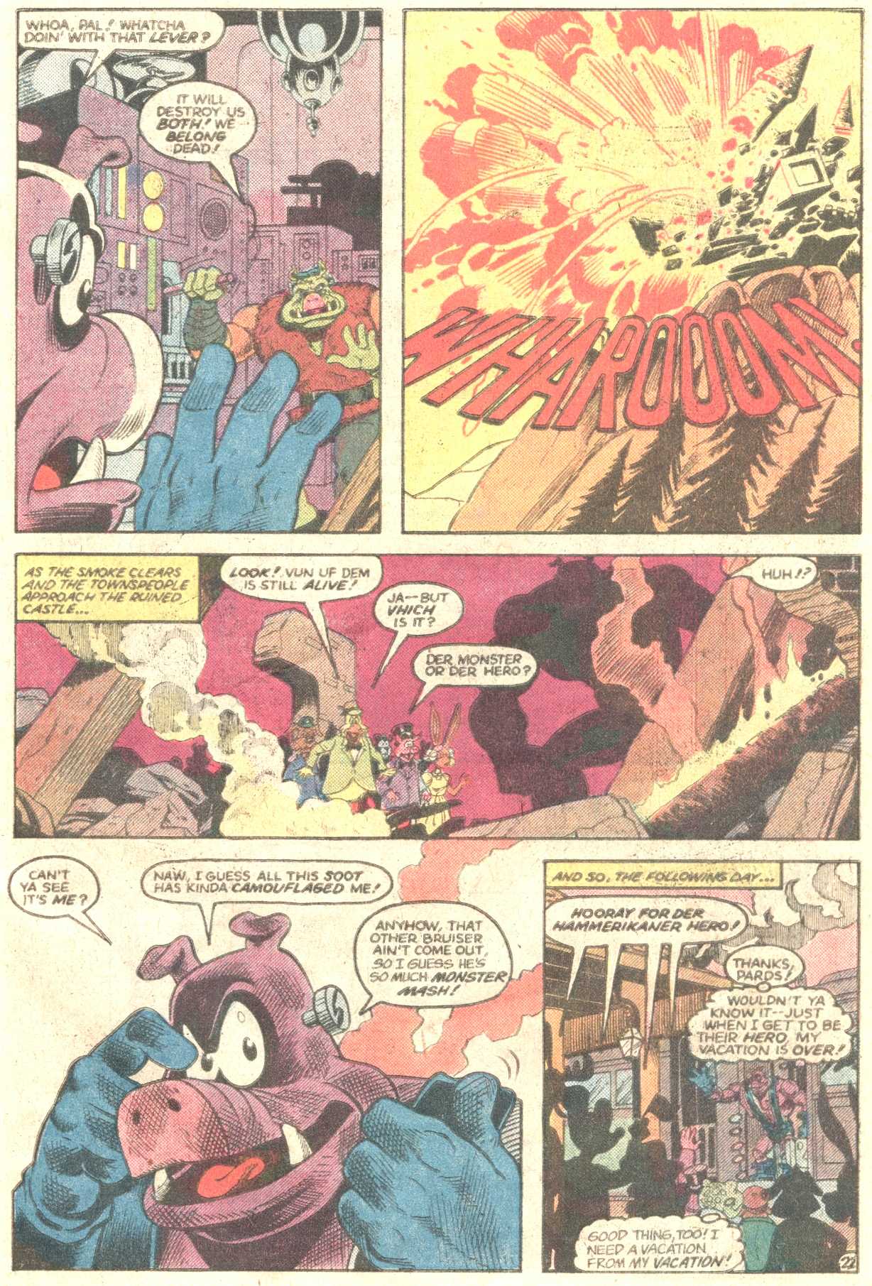 Read online Captain Carrot and His Amazing Zoo Crew! comic -  Issue #17 - 23