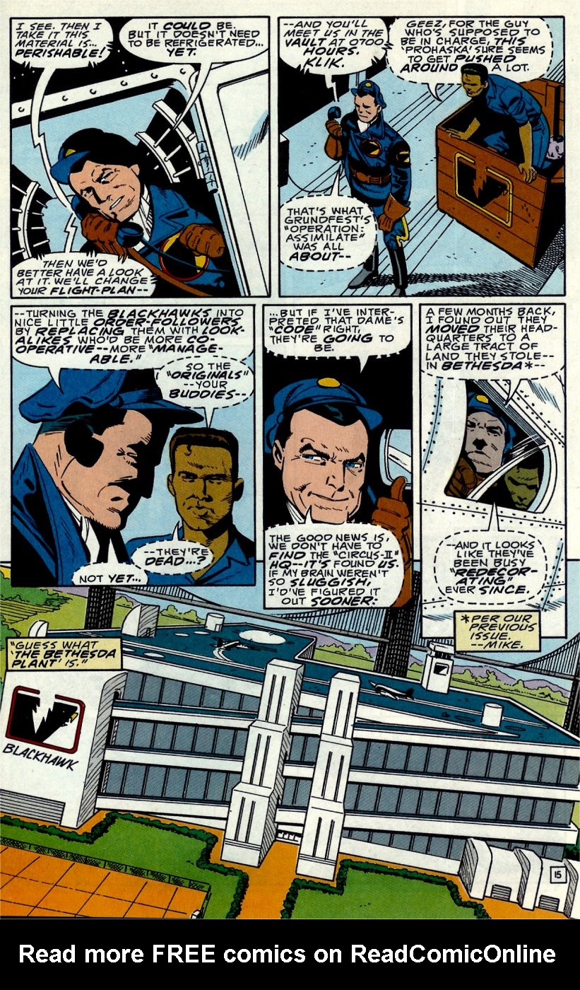 Read online Blackhawk (1989) comic -  Issue #10 - 16