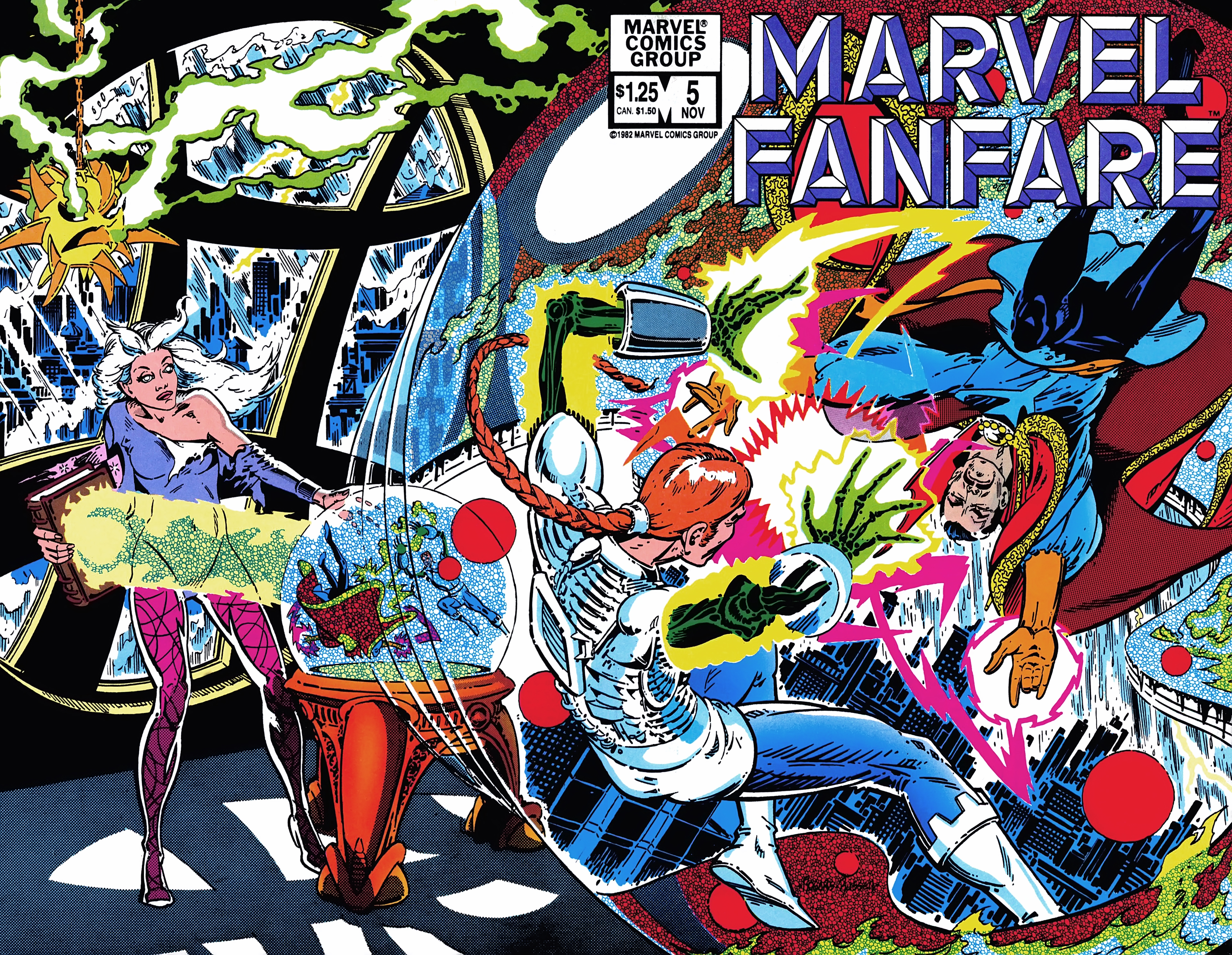 Read online Marvel Fanfare (1982) comic -  Issue #5 - 2