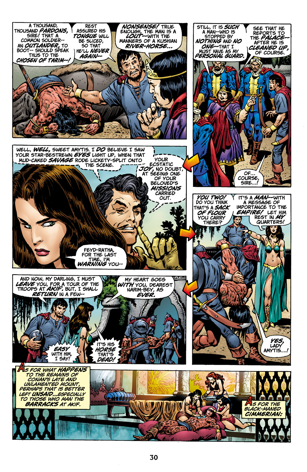 Read online The Chronicles of Conan comic -  Issue # TPB 6 (Part 1) - 30