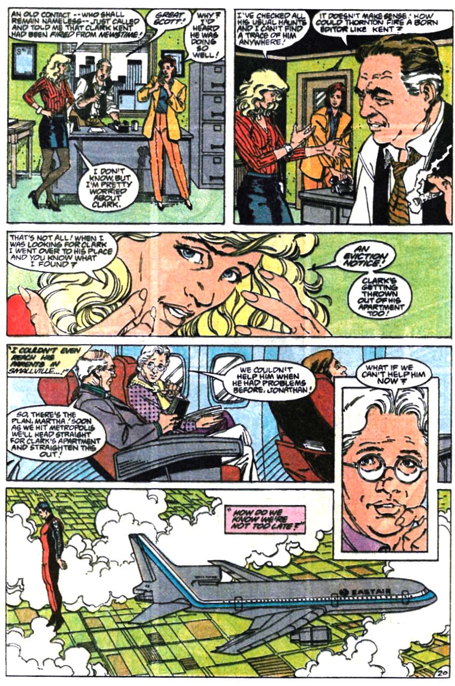 Read online Adventures of Superman (1987) comic -  Issue #465 - 21