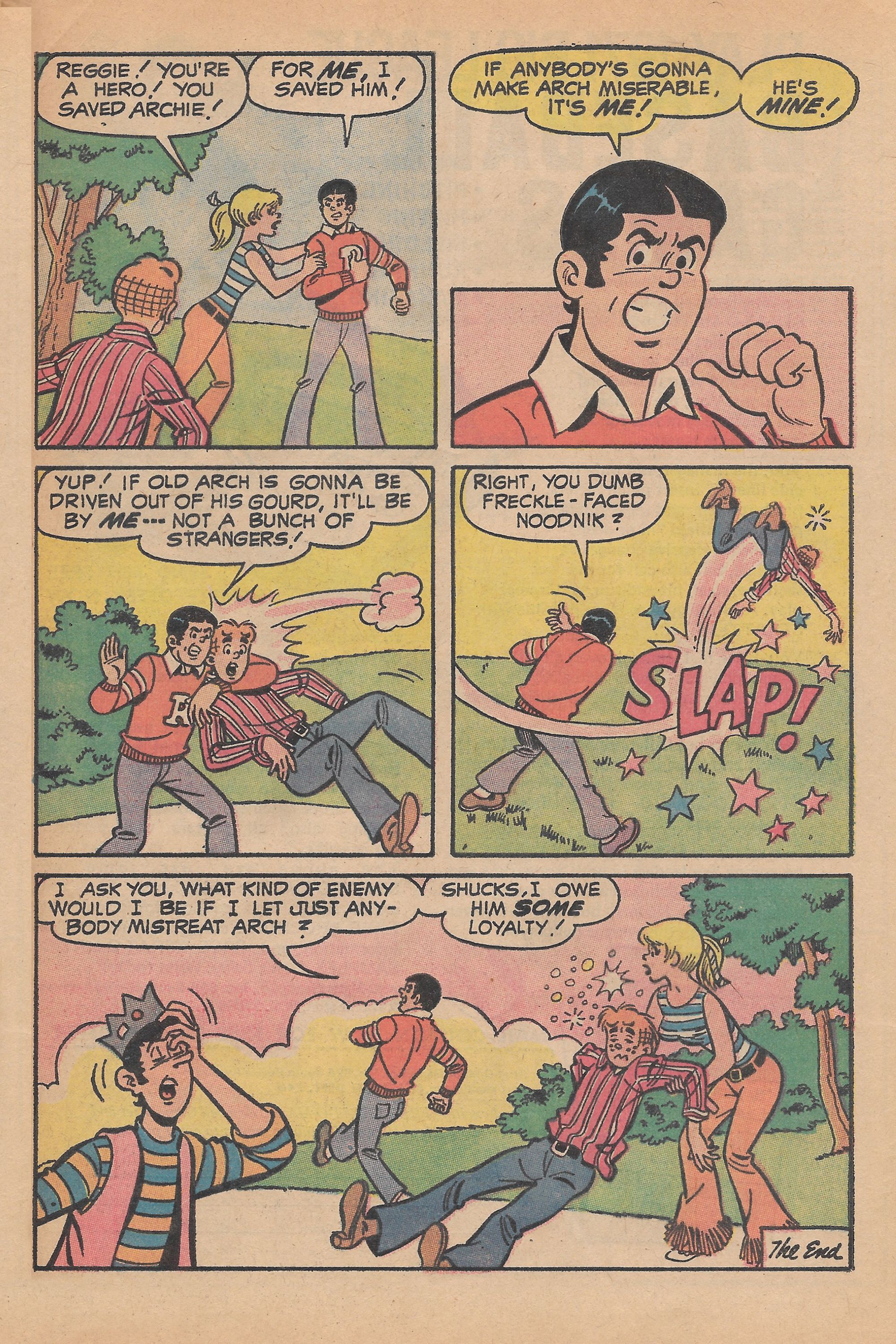 Read online Reggie and Me (1966) comic -  Issue #50 - 49