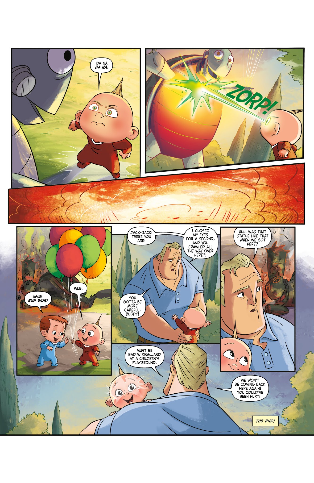 Read online Disney / Pixar The Incredibles 2: Crisis In Mid-Life! & Other Stories comic -  Issue #1 - 22