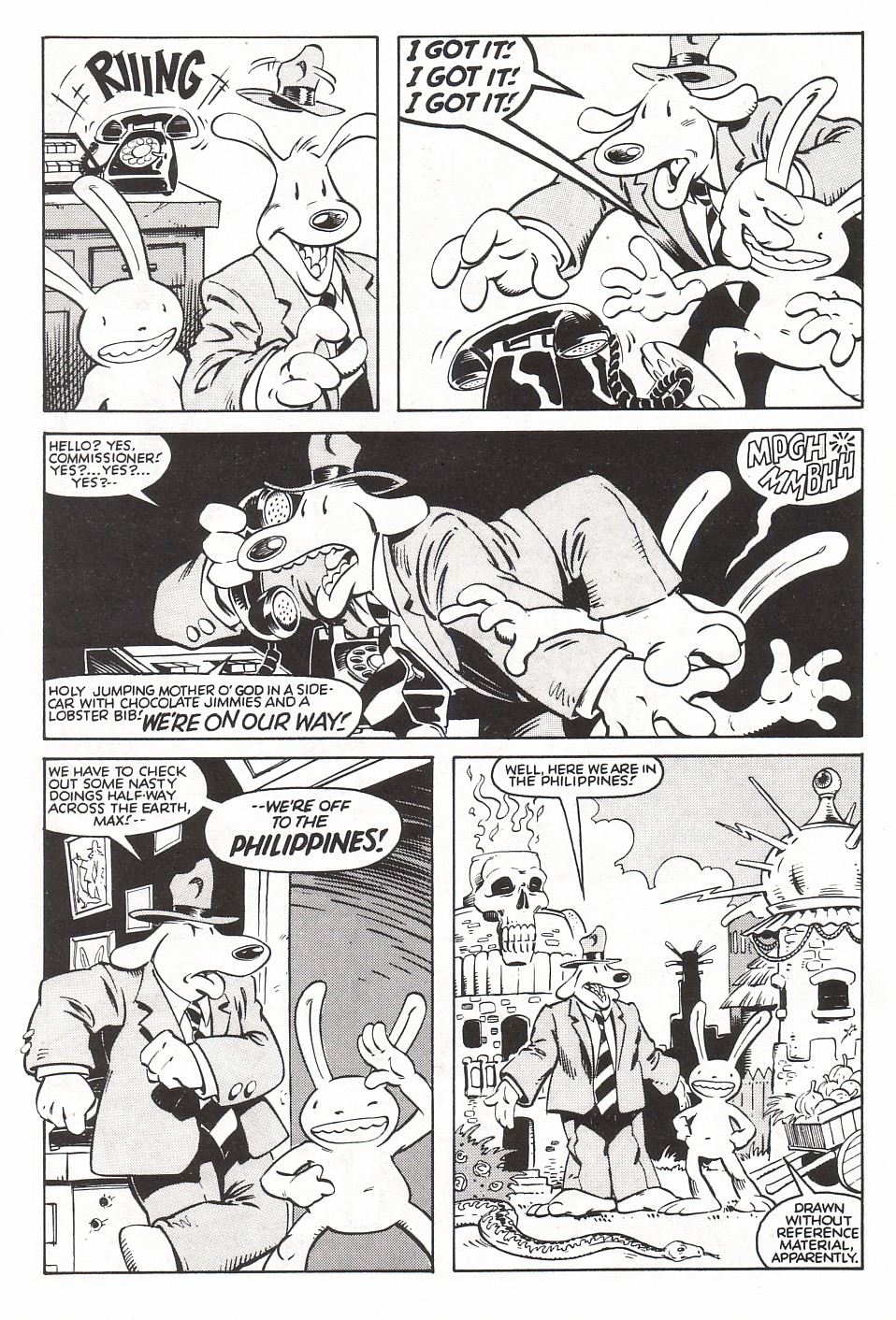 Read online Sam & Max Surfin' The Highway (1995) comic -  Issue # TPB (Part 1) - 13
