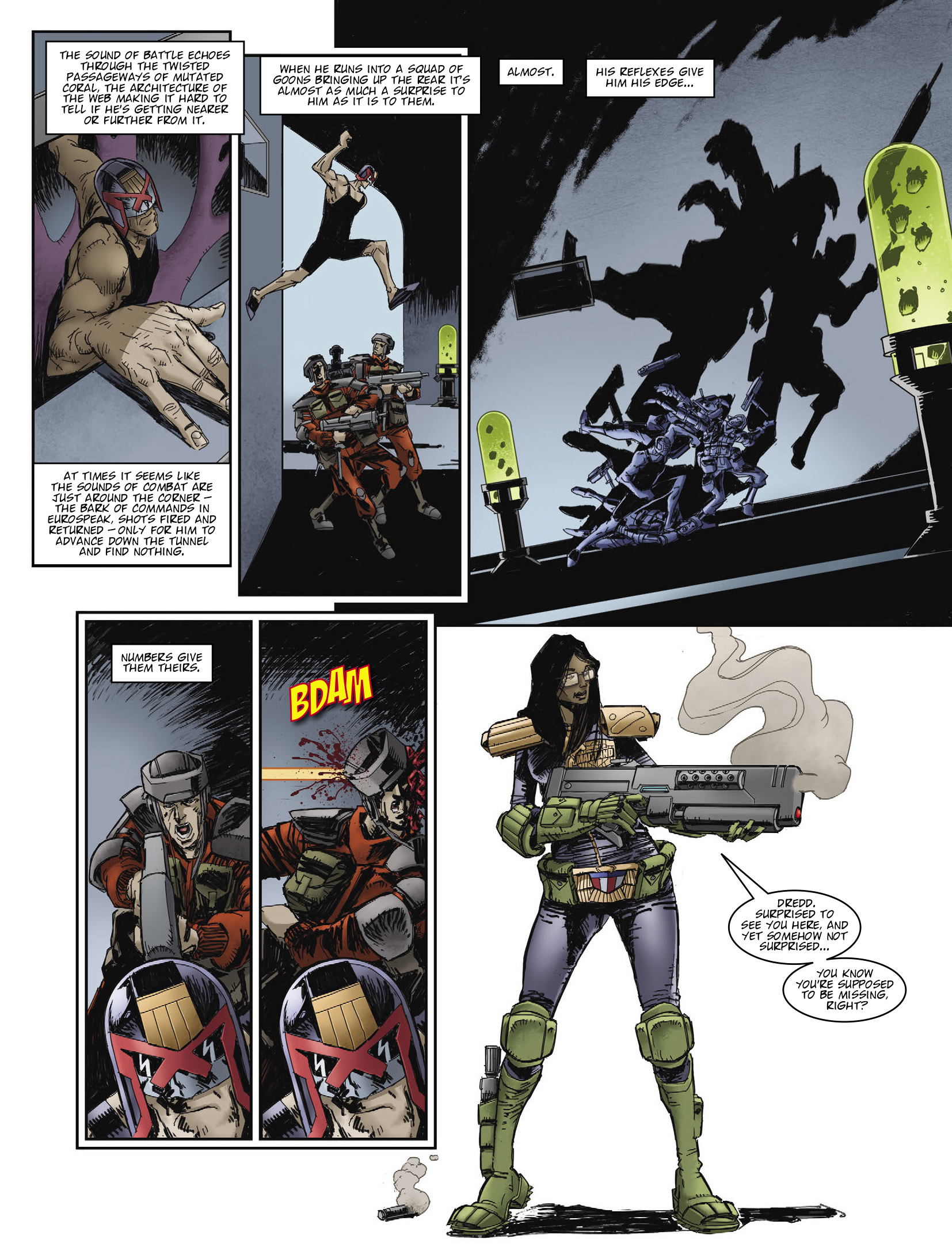 Read online Judge Dredd Megazine (Vol. 5) comic -  Issue #446 - 7