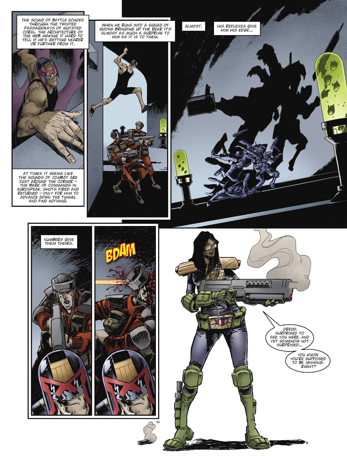 Judge Dredd Megazine (Vol. 5) issue 446 - Page 7