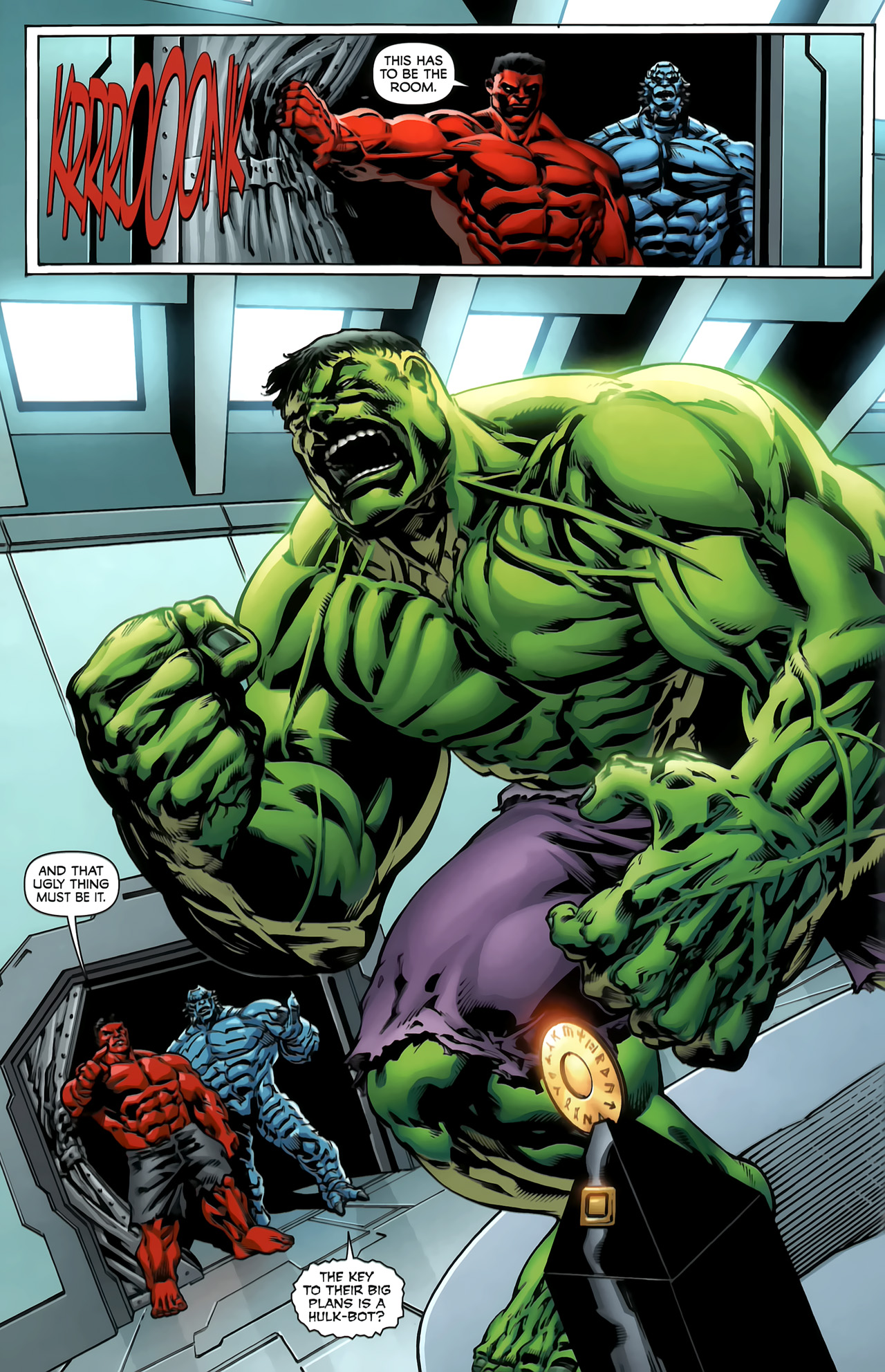 Read online Fall of the Hulks: Red Hulk comic -  Issue #1 - 11