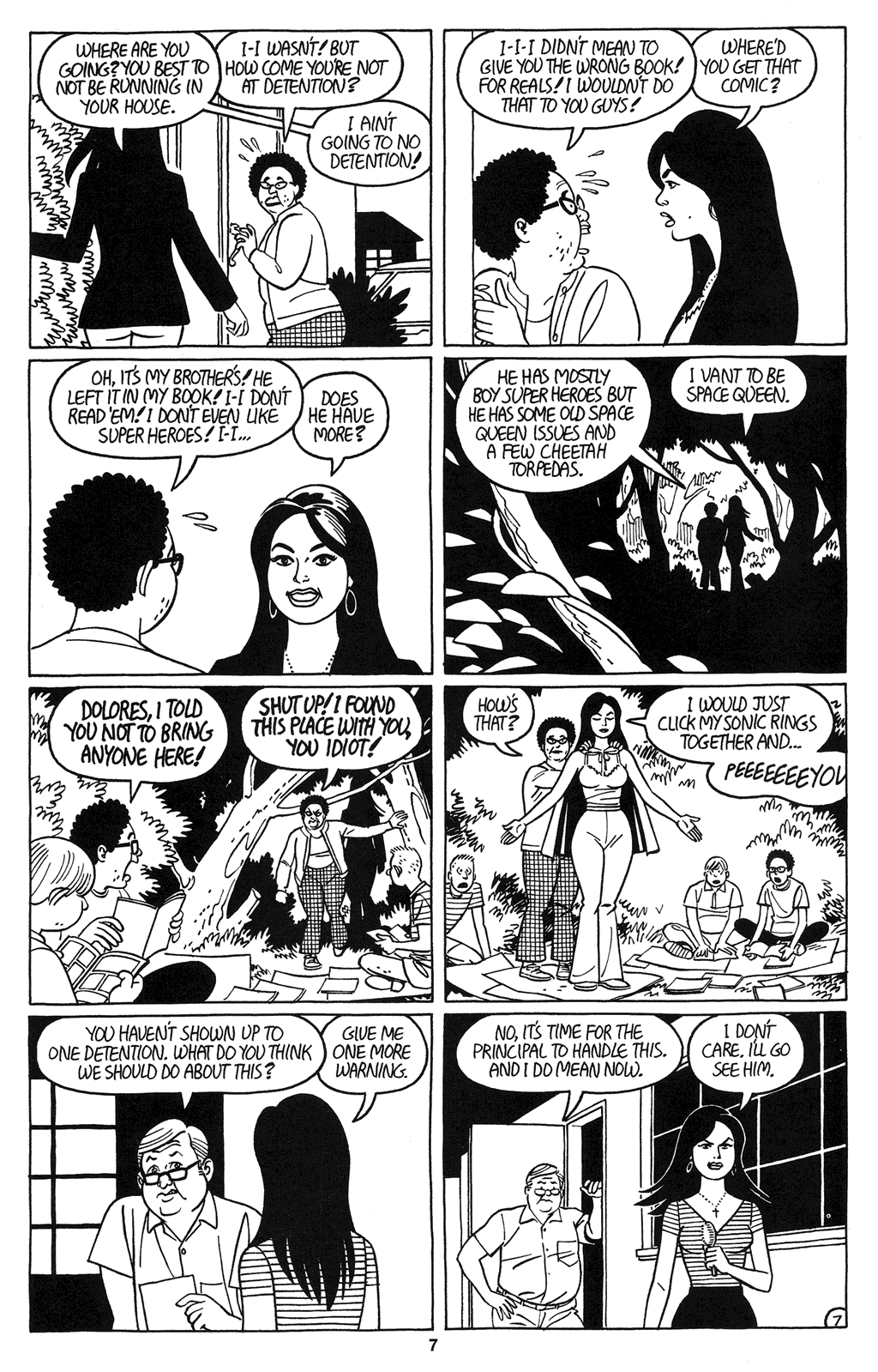 Read online Love and Rockets (2001) comic -  Issue #5 - 9