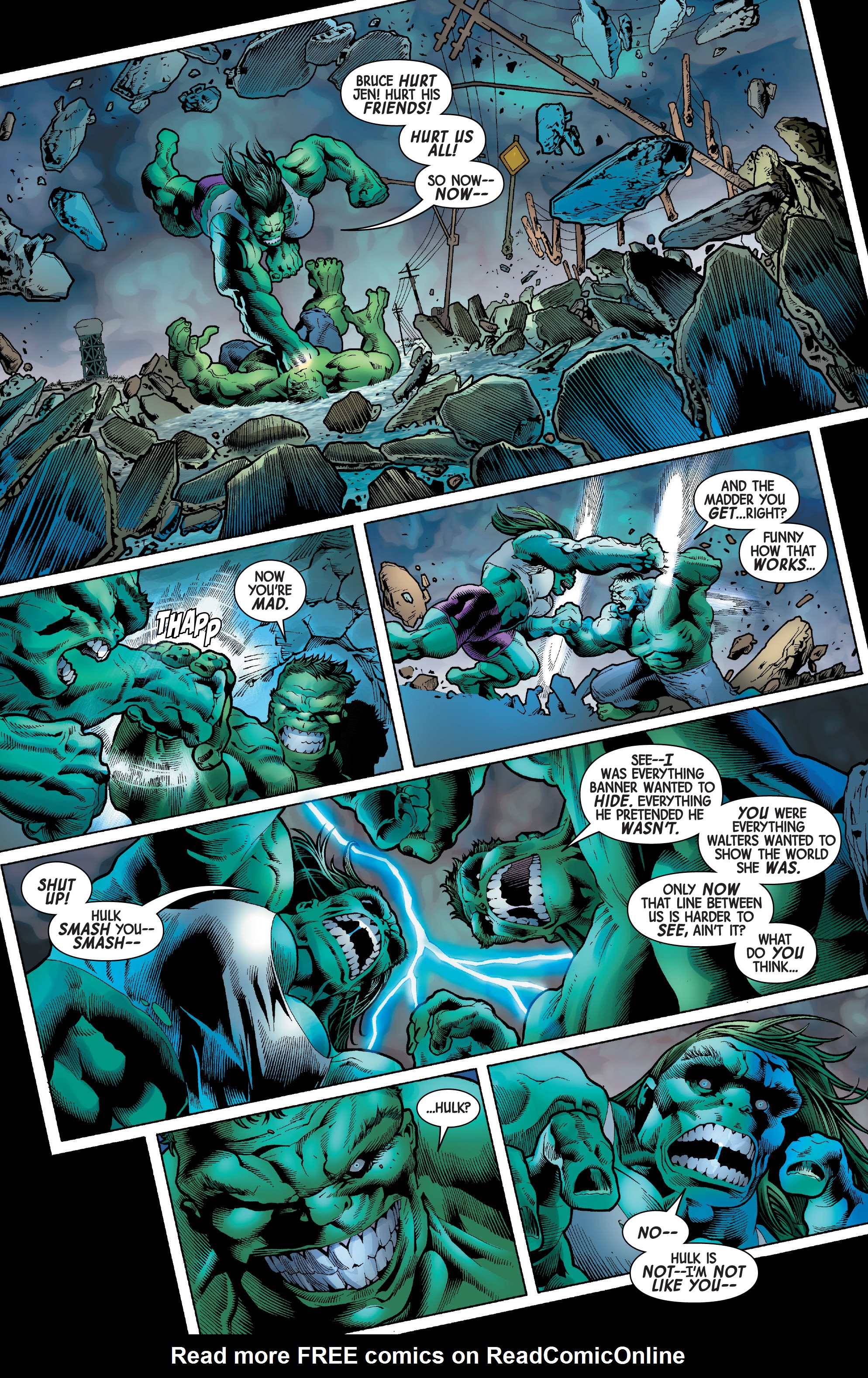 Read online Hulk vs. The Avengers comic -  Issue # TPB - 120