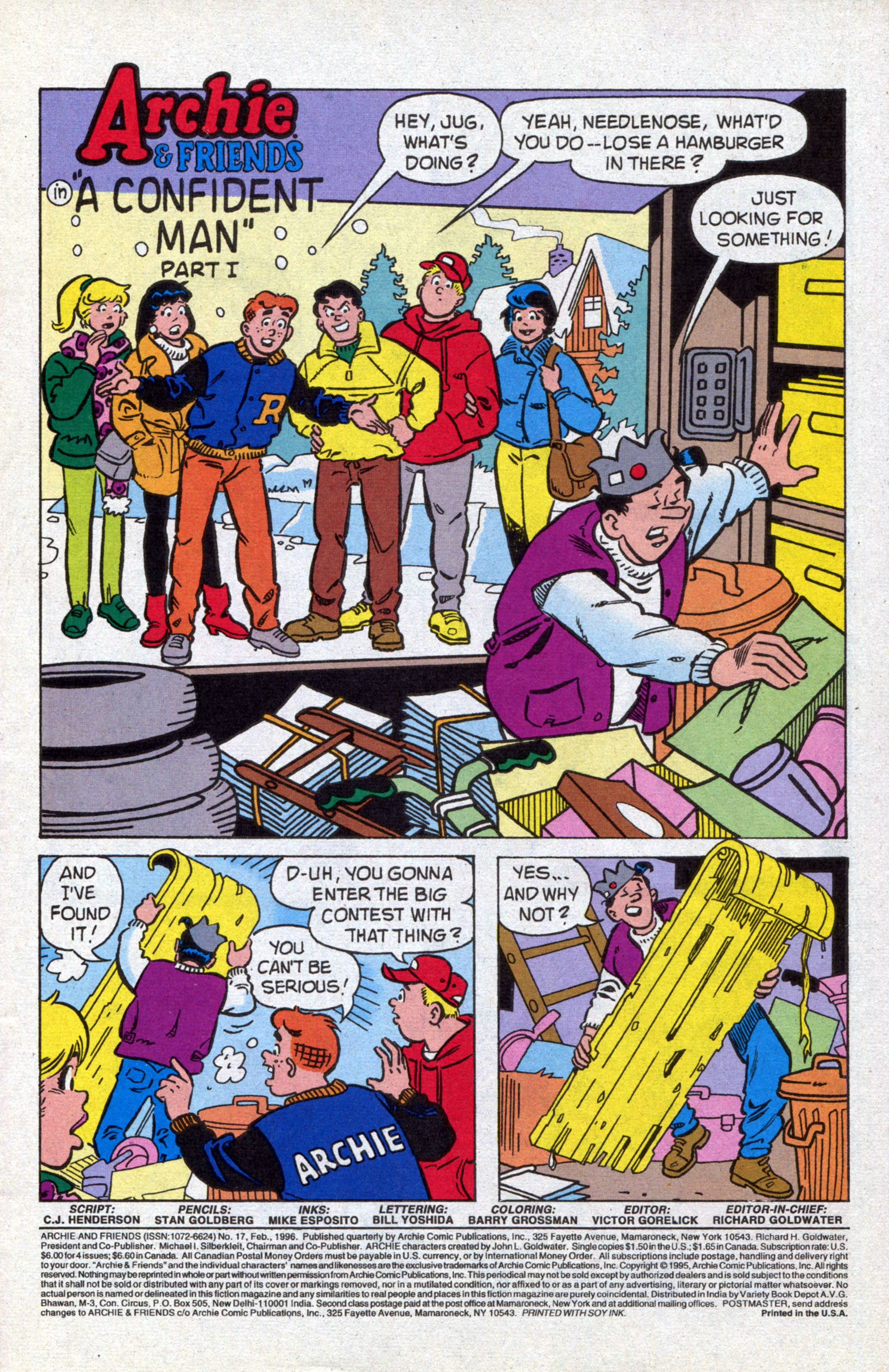 Read online Archie & Friends (1992) comic -  Issue #17 - 3