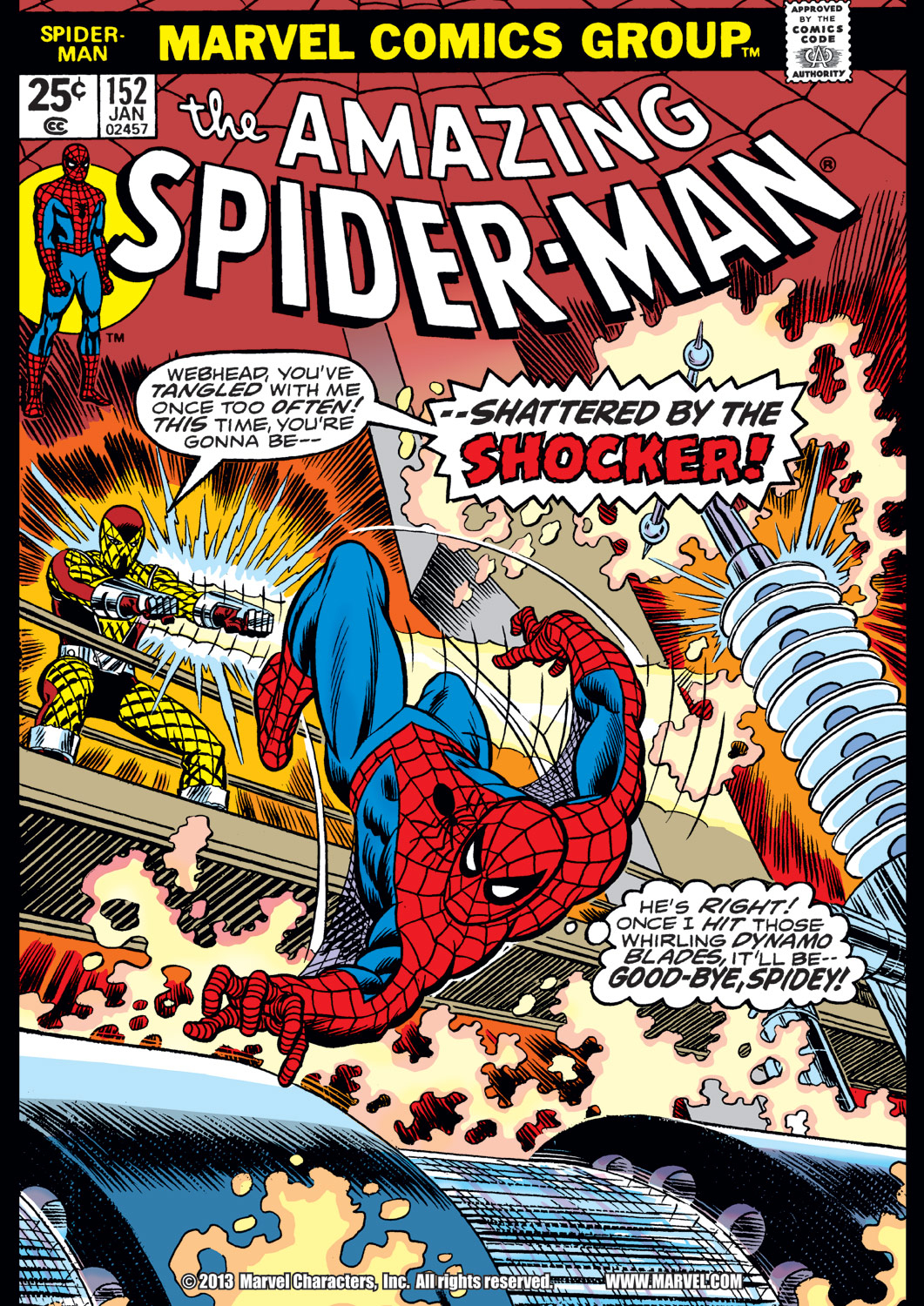 The Amazing Spider-Man (1963) issue 152 - Page 1