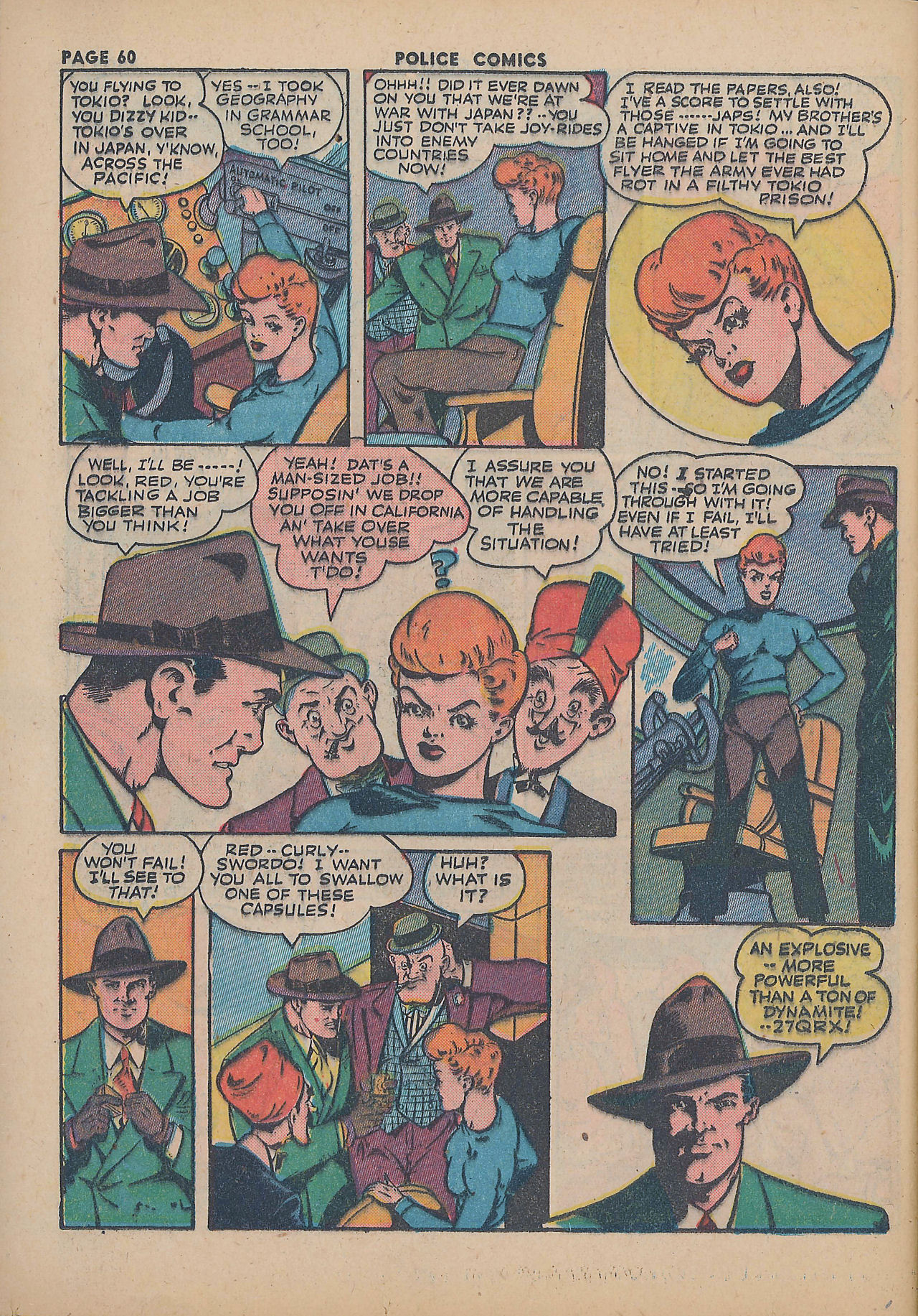 Read online Police Comics comic -  Issue #21 - 62