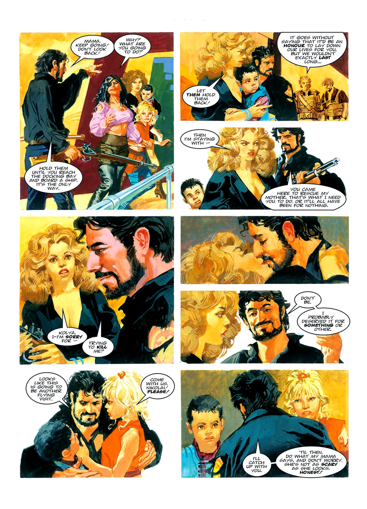 Read online Nikolai Dante comic -  Issue # TPB 7 - 125