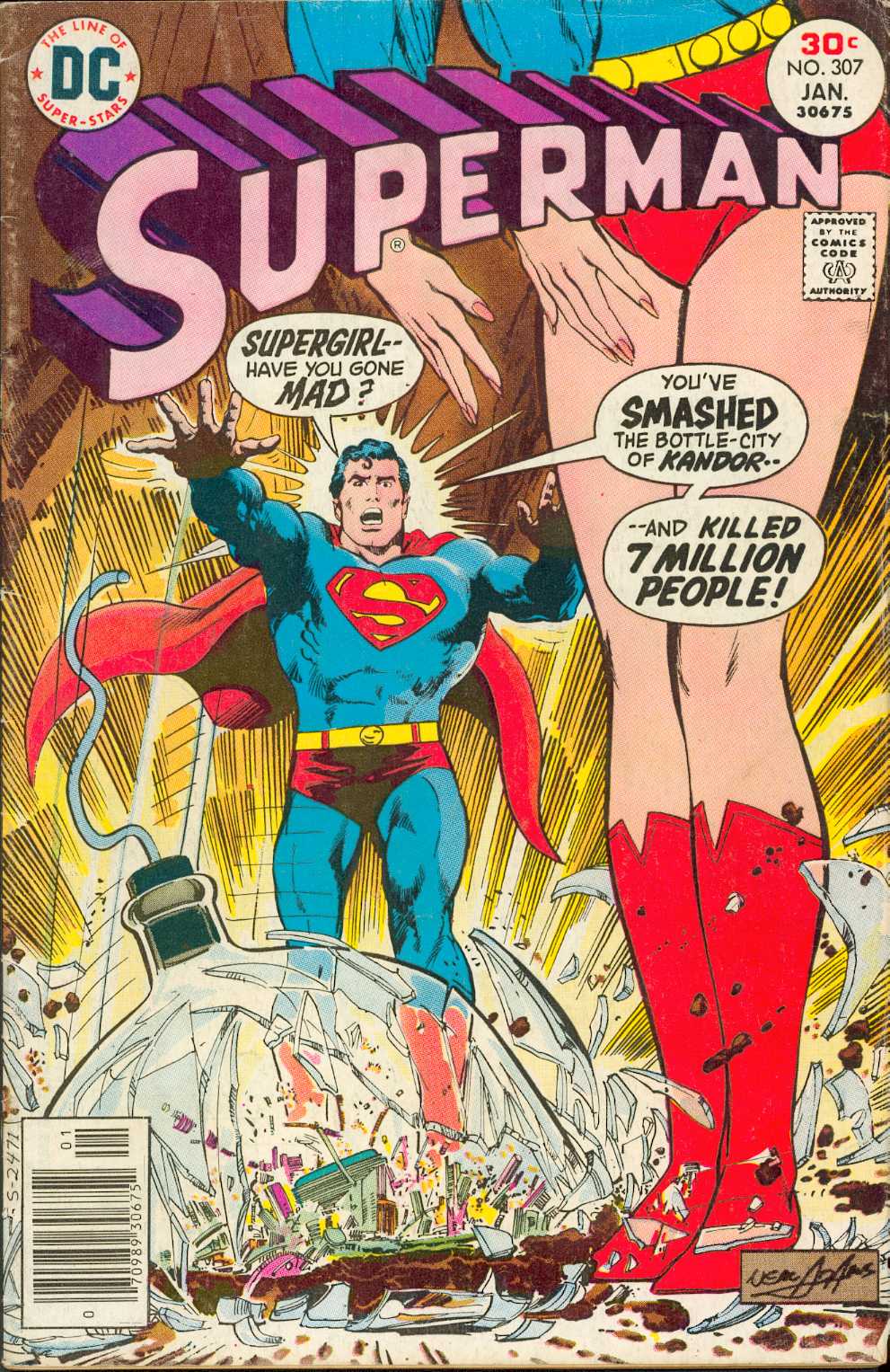 Read online Superman (1939) comic -  Issue #307 - 1