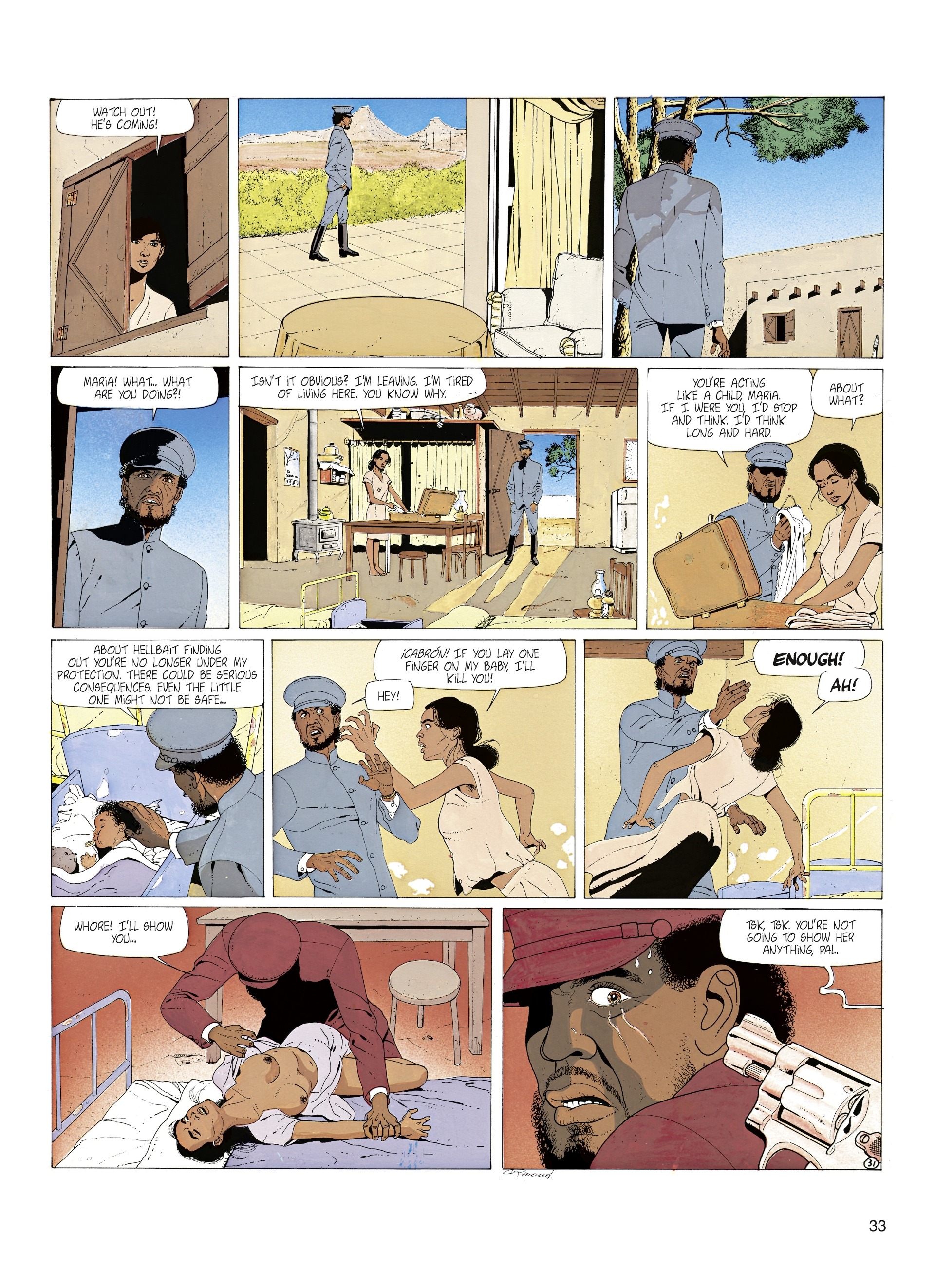 Read online Jessica Blandy comic -  Issue #5 - 35