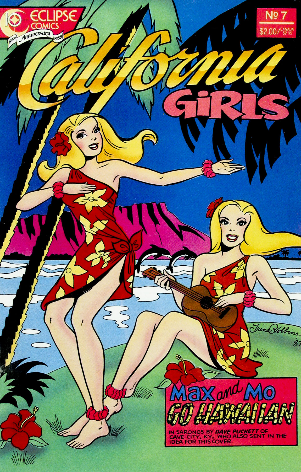 Read online California Girls comic -  Issue #7 - 1