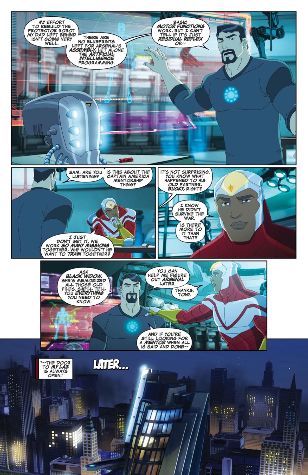 Read online Marvel Universe Avengers Assemble Season 2 comic -  Issue #4 - 4