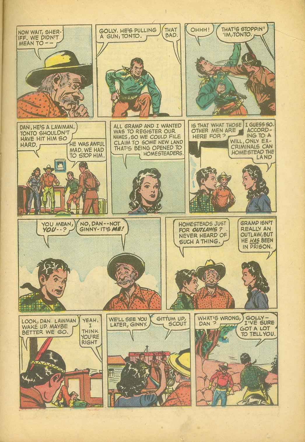 Read online The Lone Ranger (1948) comic -  Issue #12 - 31