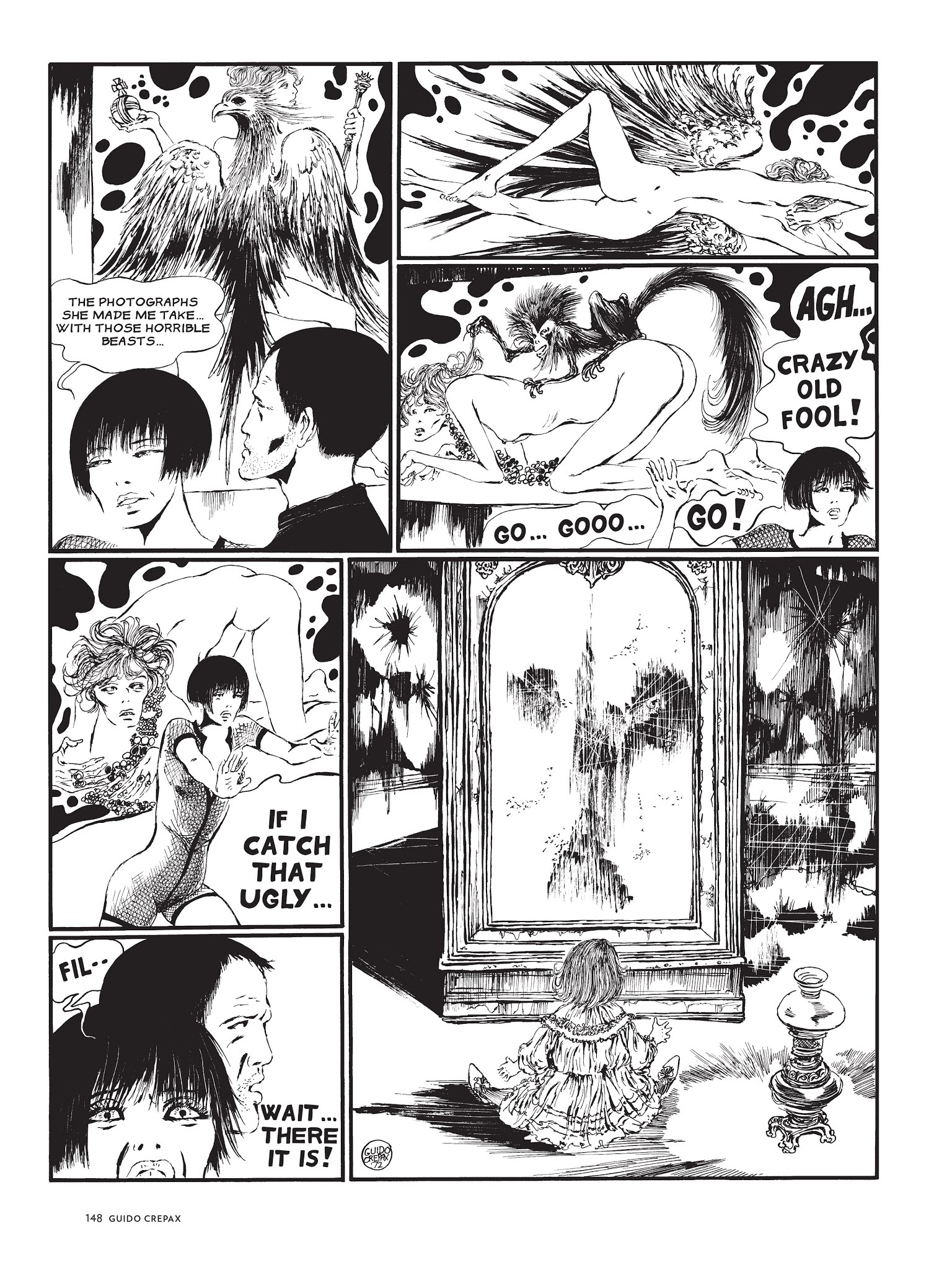 Read online The Complete Crepax comic -  Issue # TPB 3 - 140