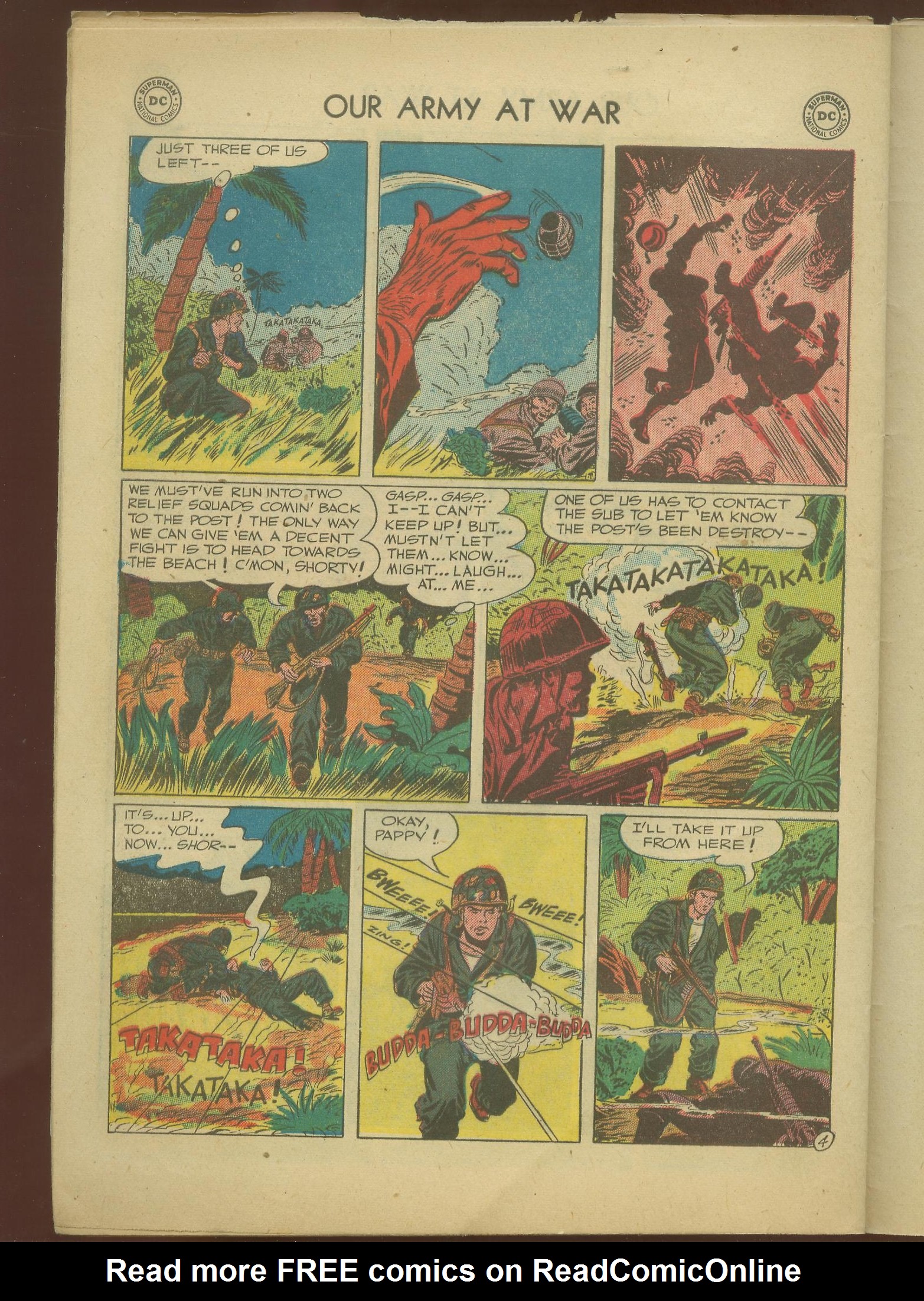 Read online Our Army at War (1952) comic -  Issue #2 - 32