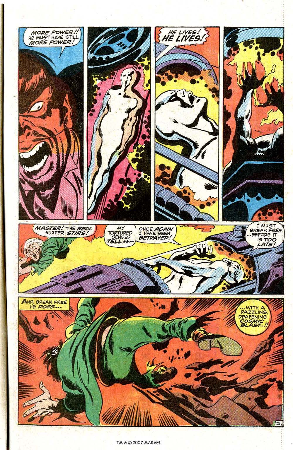Read online Silver Surfer (1968) comic -  Issue #7 - 27