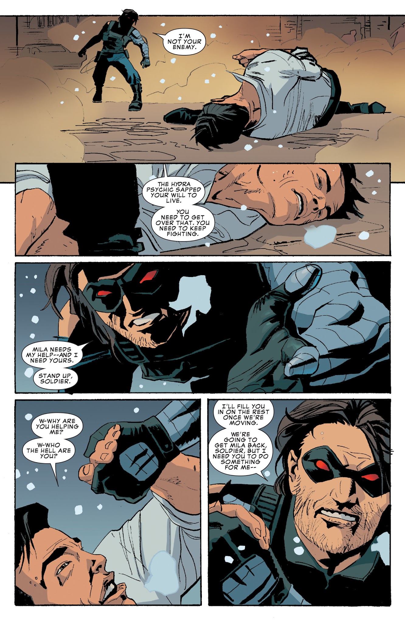 Read online Winter Soldier: The Bitter March comic -  Issue #4 - 16