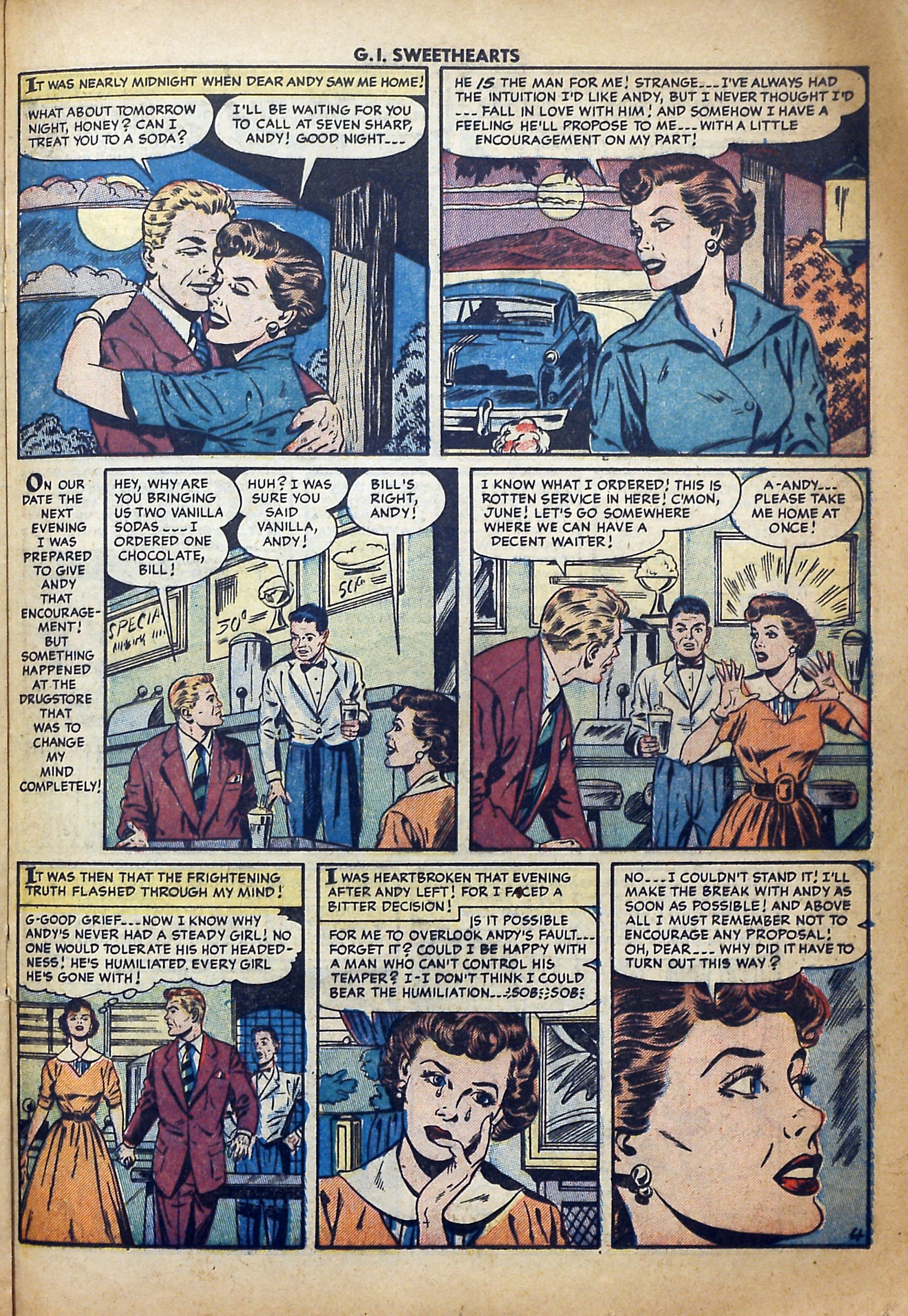 Read online G.I. Sweethearts comic -  Issue #43 - 21