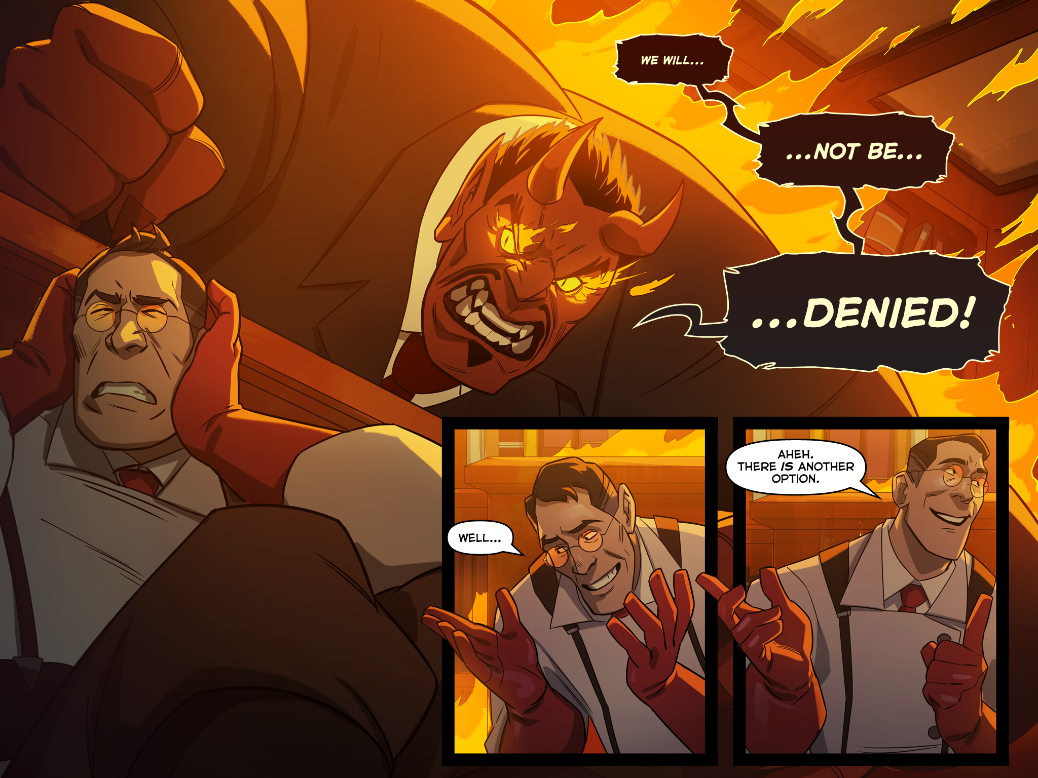 Read online Team Fortress 2 comic -  Issue #6 - 218