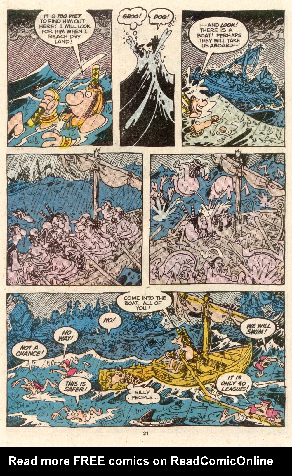 Read online Sergio Aragonés Groo the Wanderer comic -  Issue #54 - 22